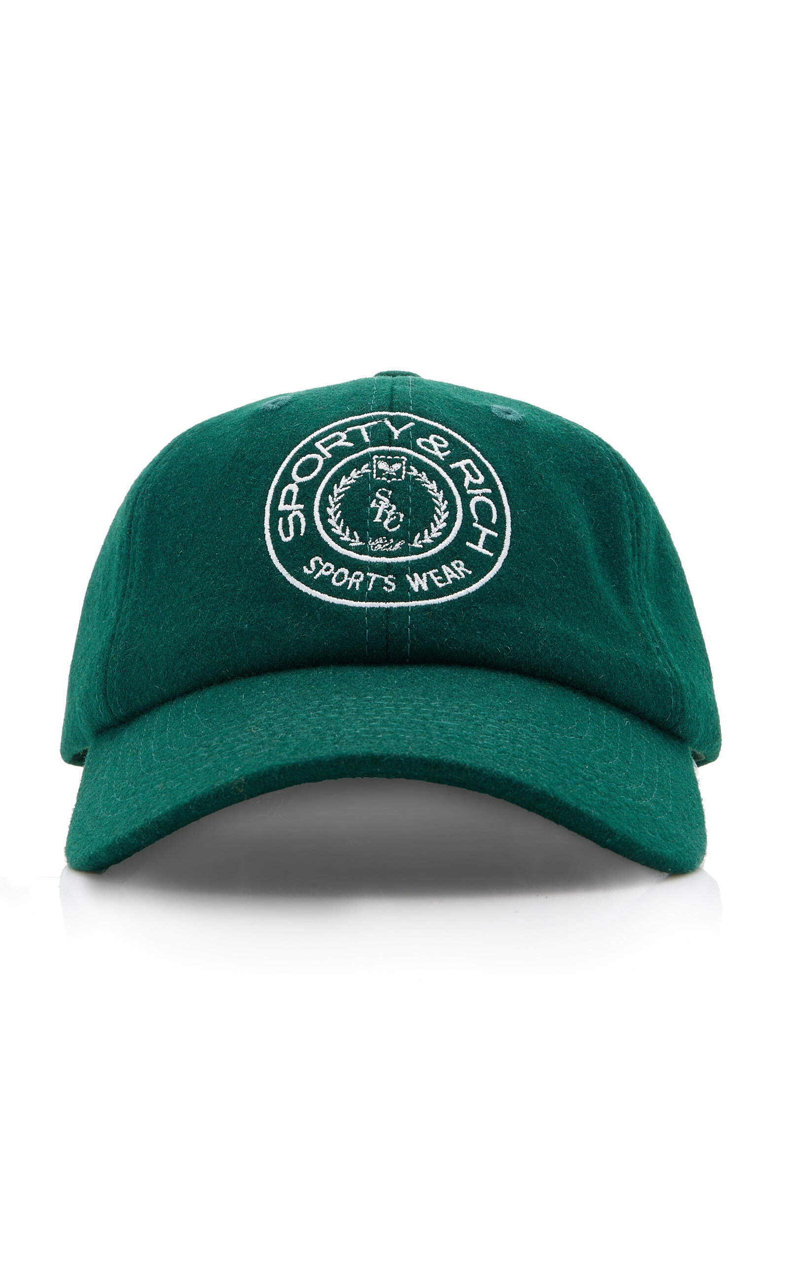 Sporty And Rich Women's Monaco Wool Baseball Hat In Green