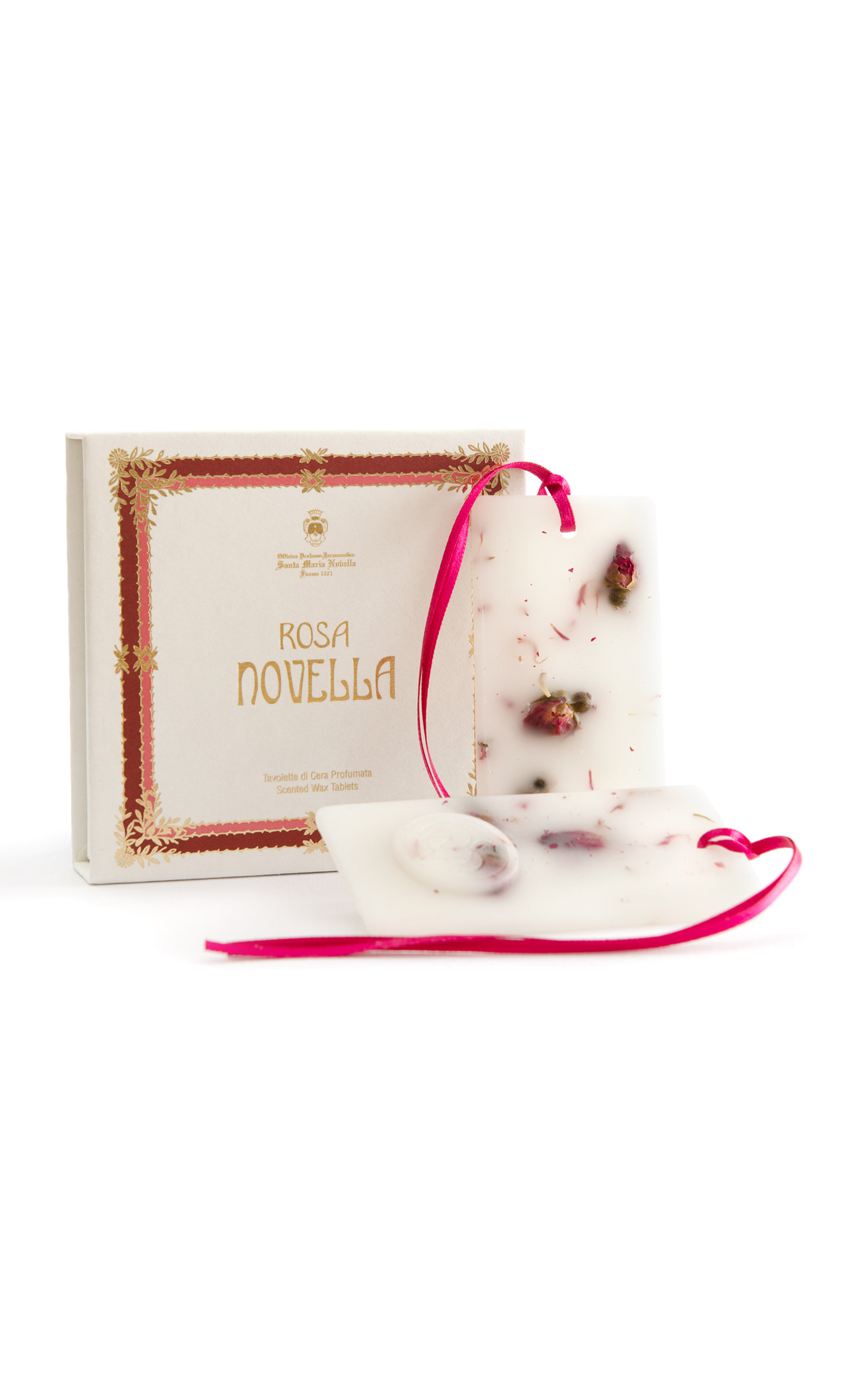 Santa Maria Novella Set-of-two Rosa Novella Wax Tablets In Neutral