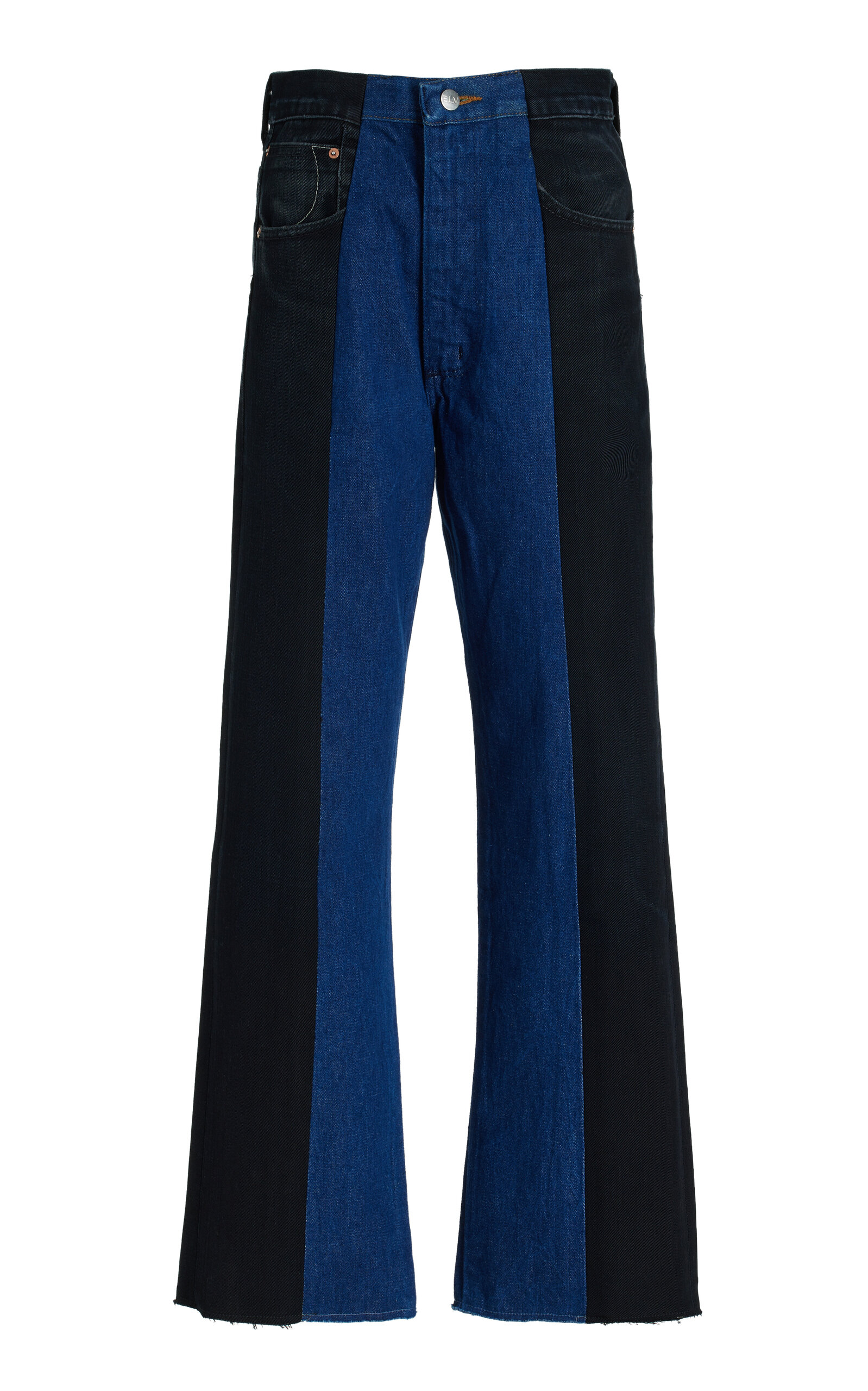 E.L.V. Denim Women's The Contrast Flare Jean
