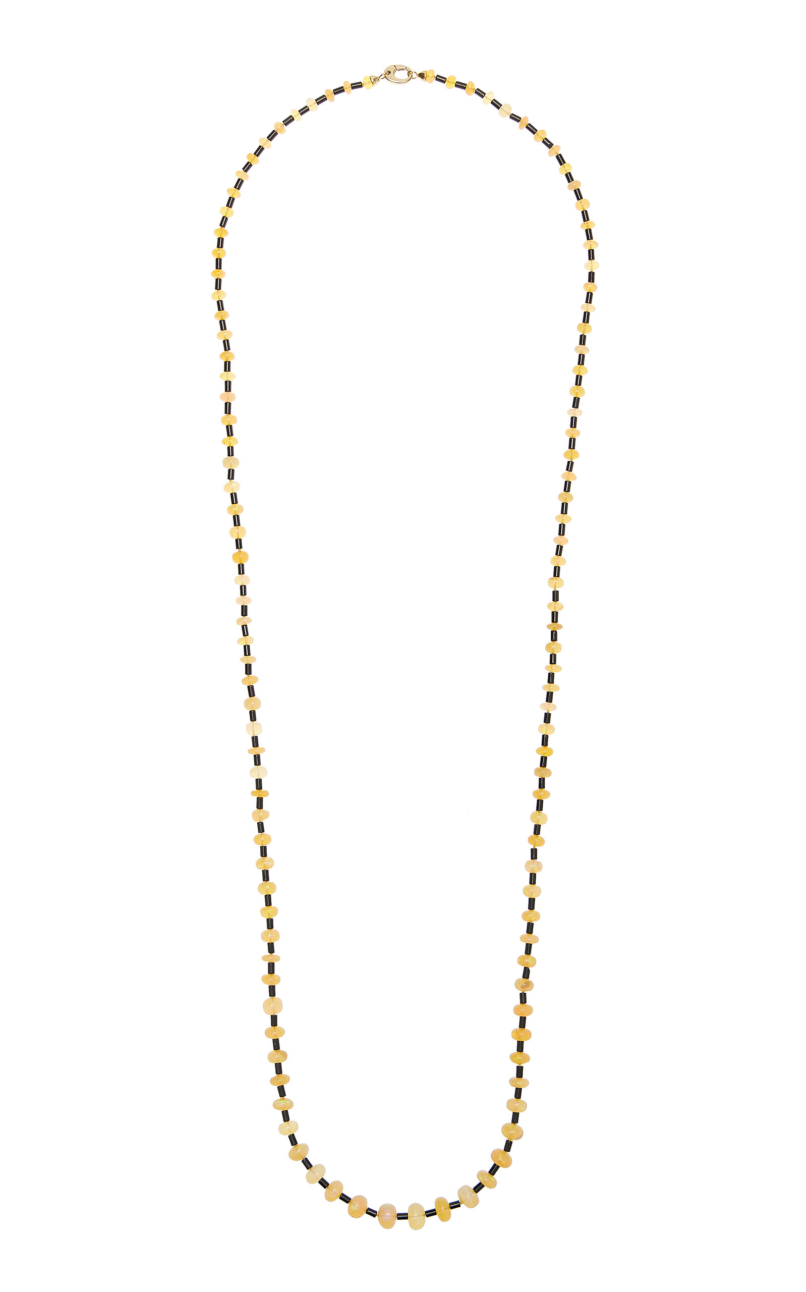 Goshwara Women's 18K Gold; Opal And Black Onyx Necklace
