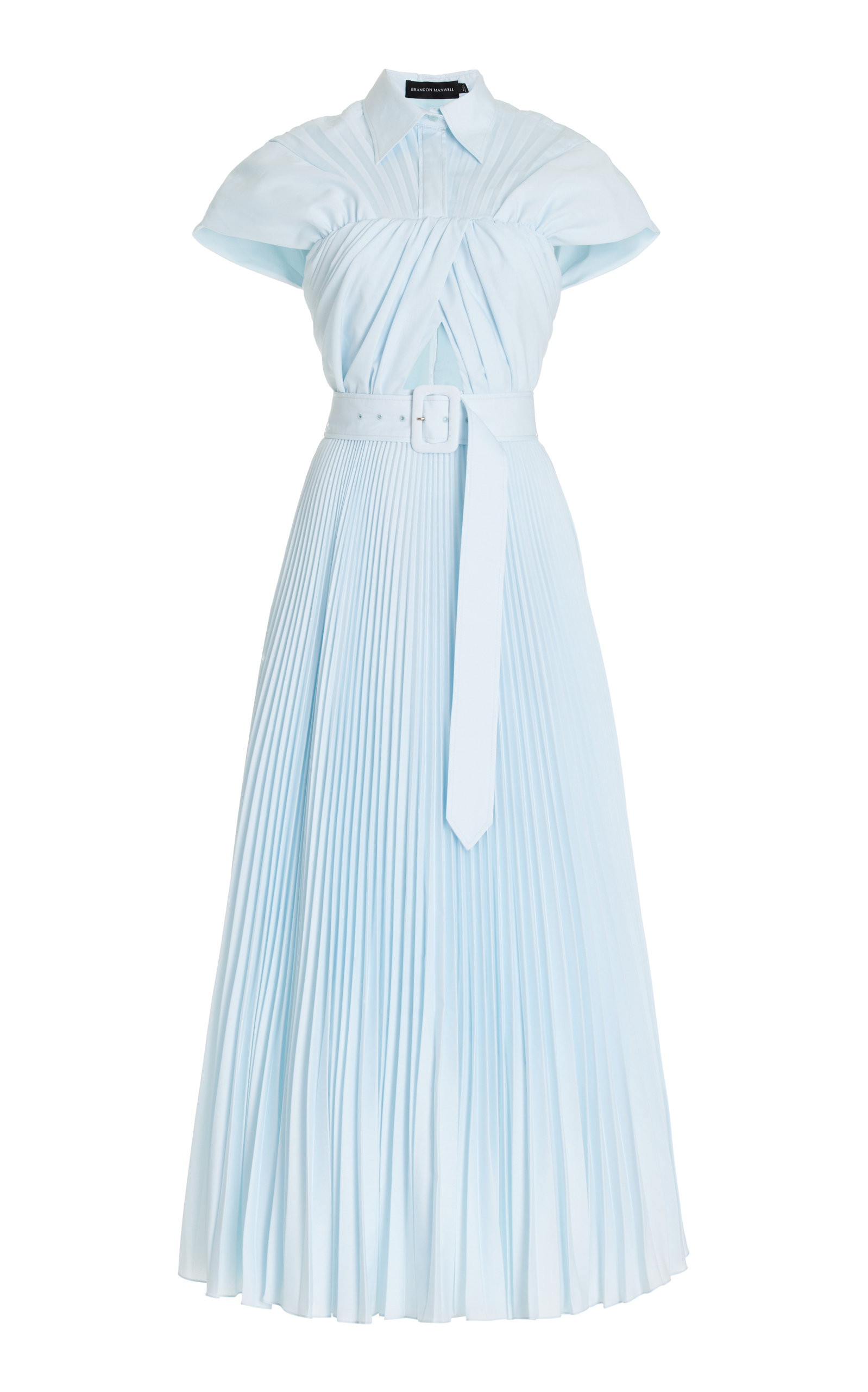 glass cut dress Red Mirror One-Shoulder Cutout Long Prom with Slit Design:Button Down Length Silhouette Dress's Color:64#-Blue mini dress with roses