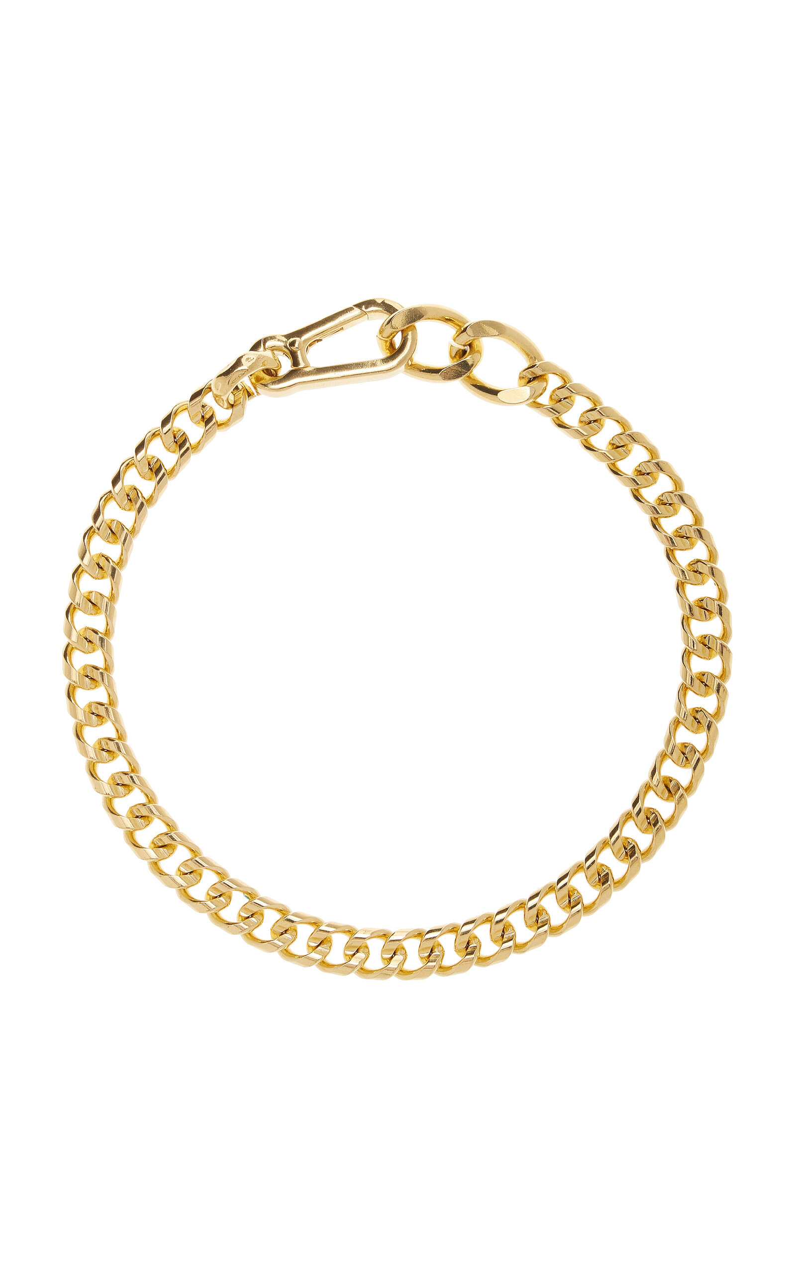 Martine Ali Women's Exclusive Curb 14k Gold Dipped Necklace