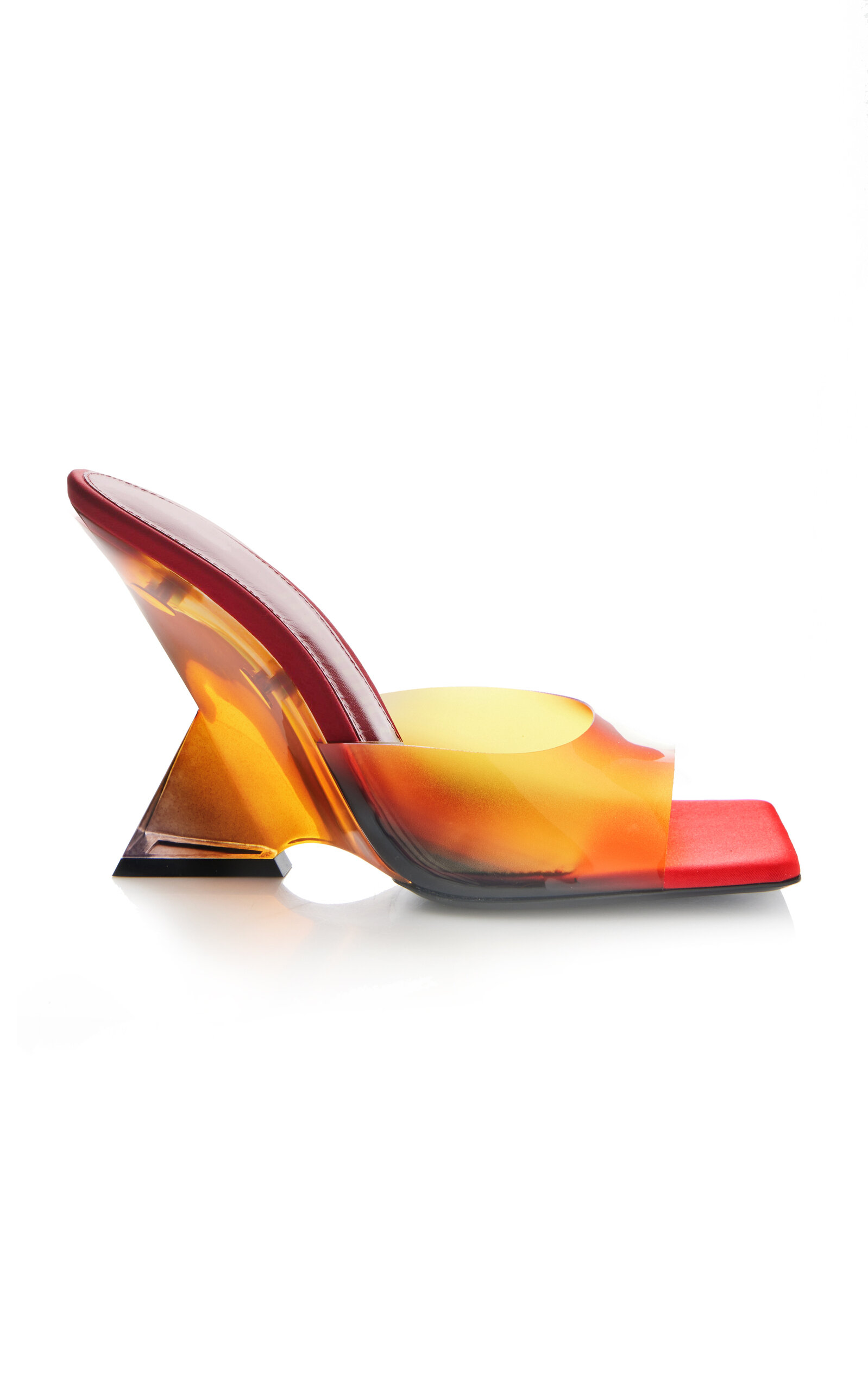 Attico orange 2025 mules