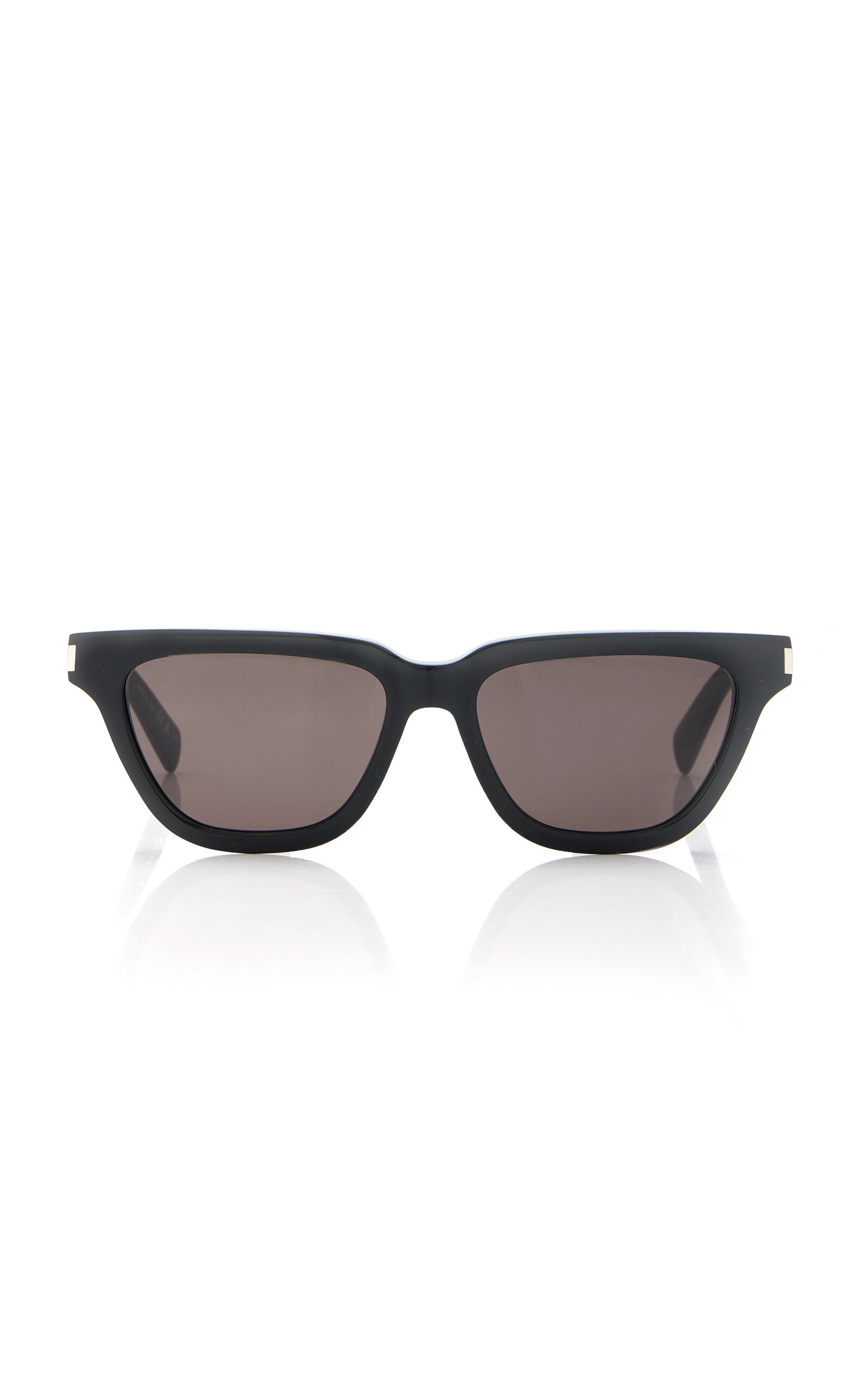 Saint Laurent Sl 462 Sulpice Acetate Sunglasses In Black Black Black