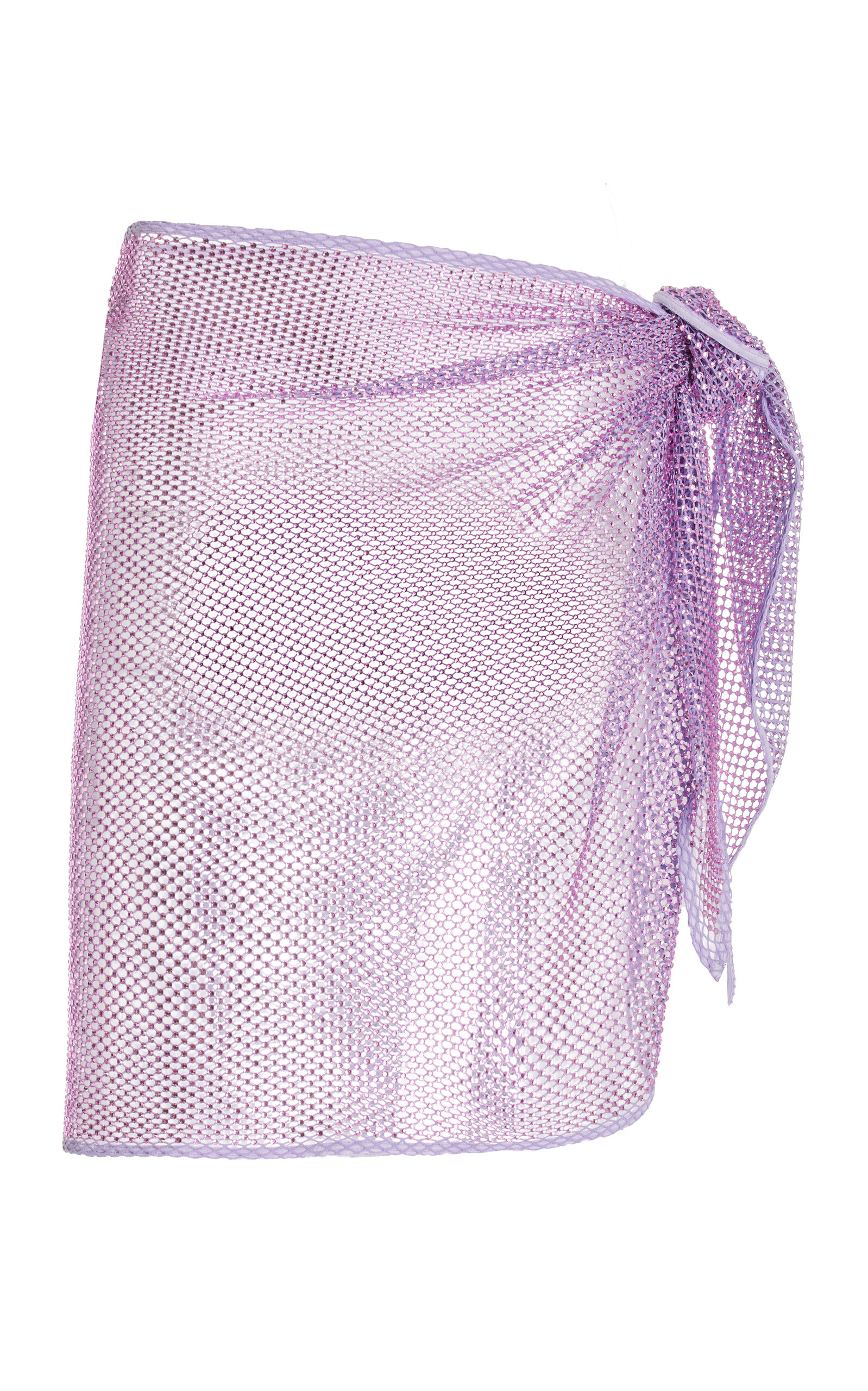 SIMKHAI Women's Doris Crystal-Mesh Pareo