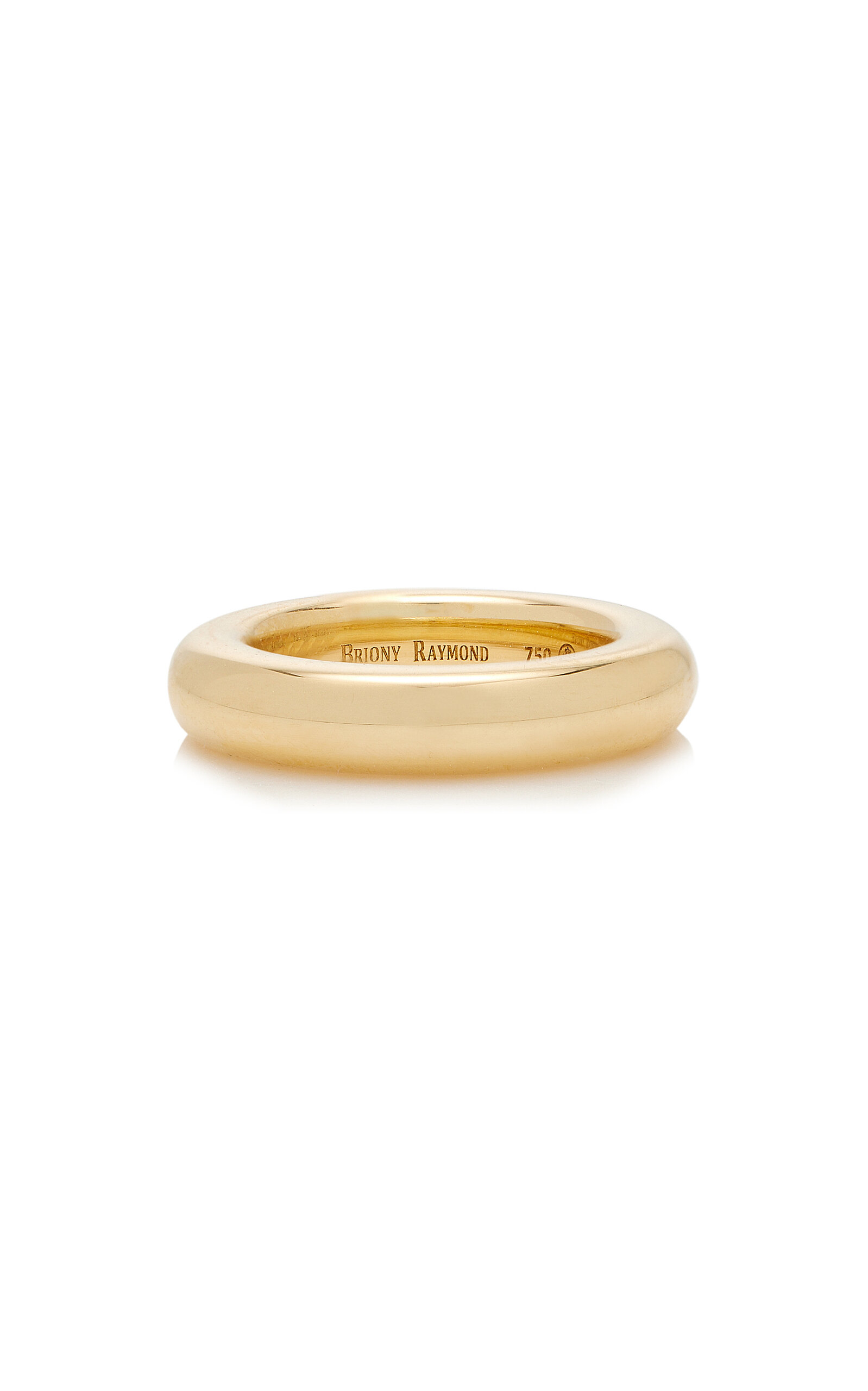 Briony Raymond Women's Sloan Slim 18K Yellow Gold Ring