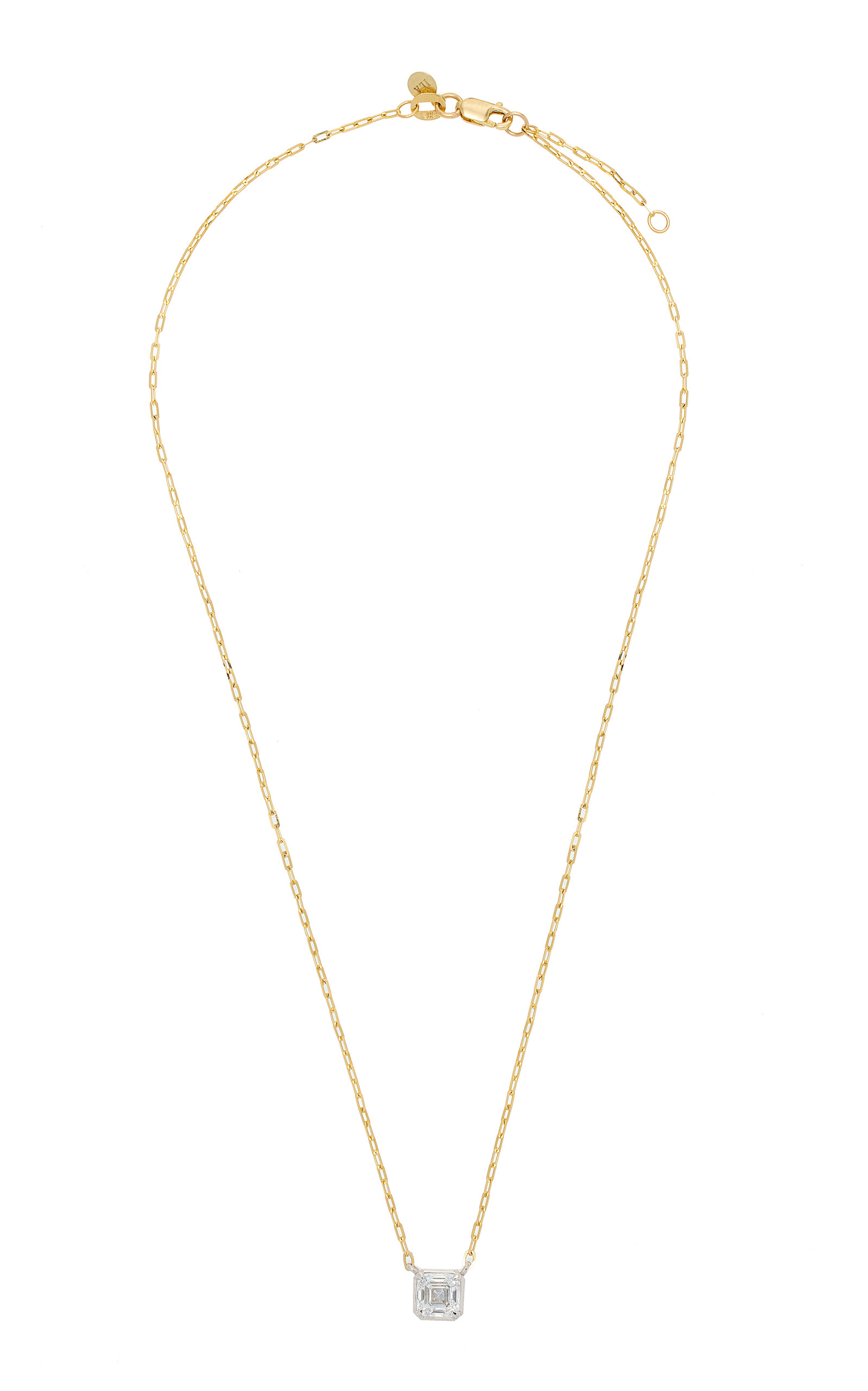 Ila Women's Tracer 14k Yellow Gold Diamond Necklace