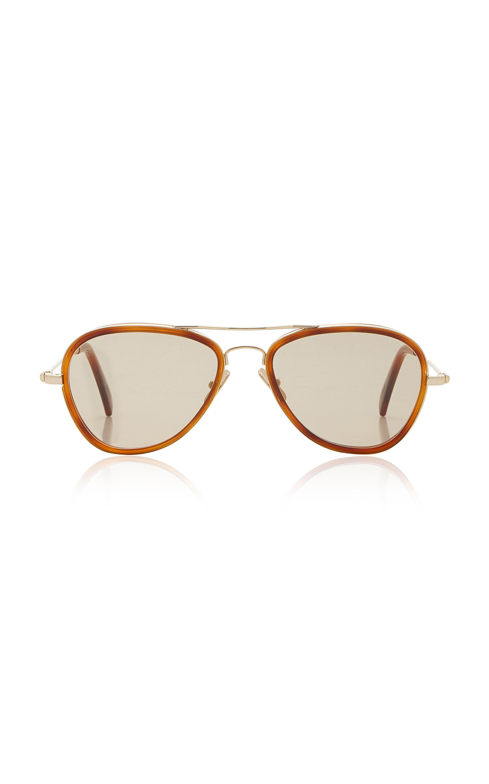 Totême The Aviators Sunglasses Light Havana In Brown