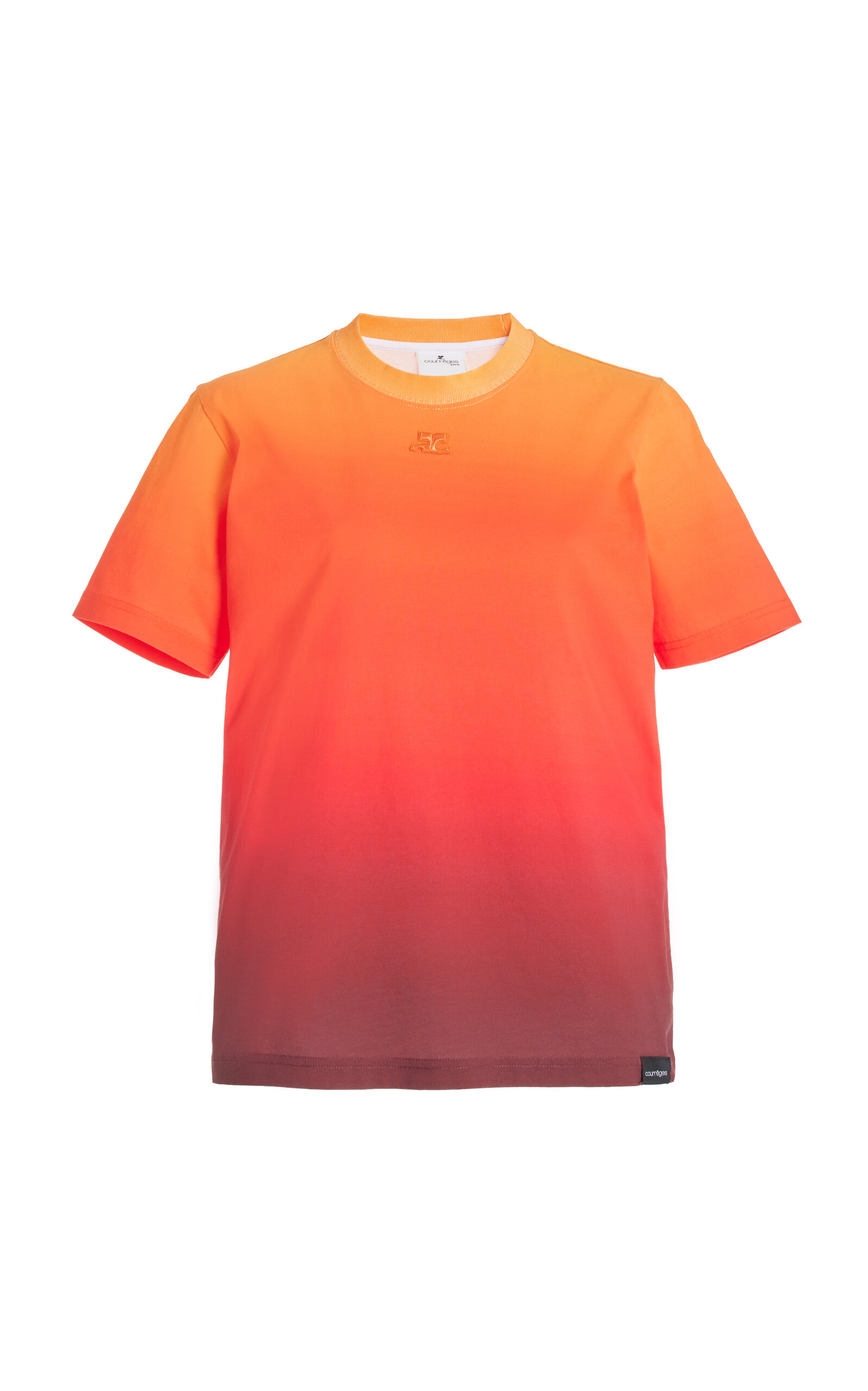 Courrèges T-shirt In Orange