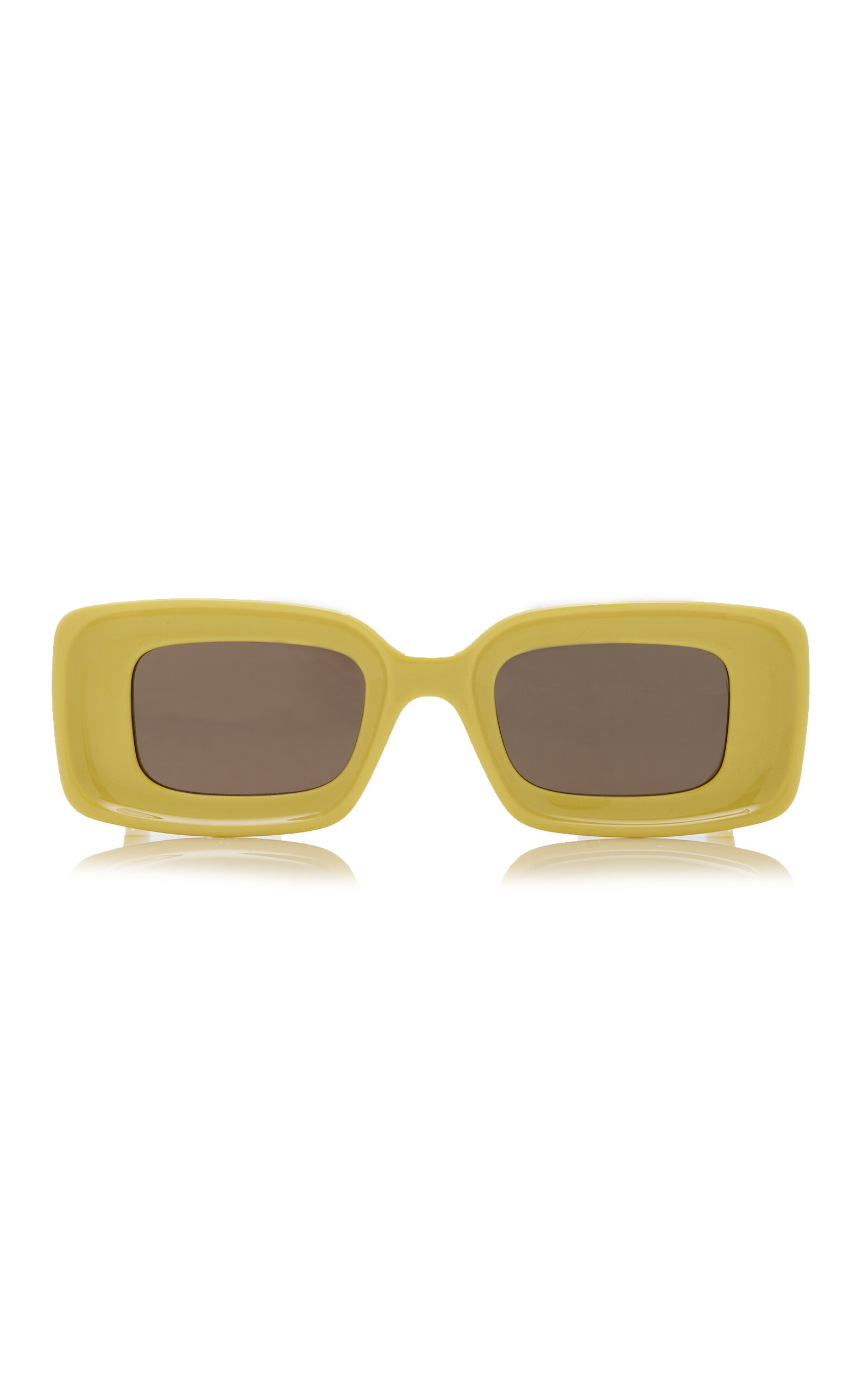 LOEWE ANAGRAM-DETAILED SQUARE-FRAME ACETATE SUNGLASSES