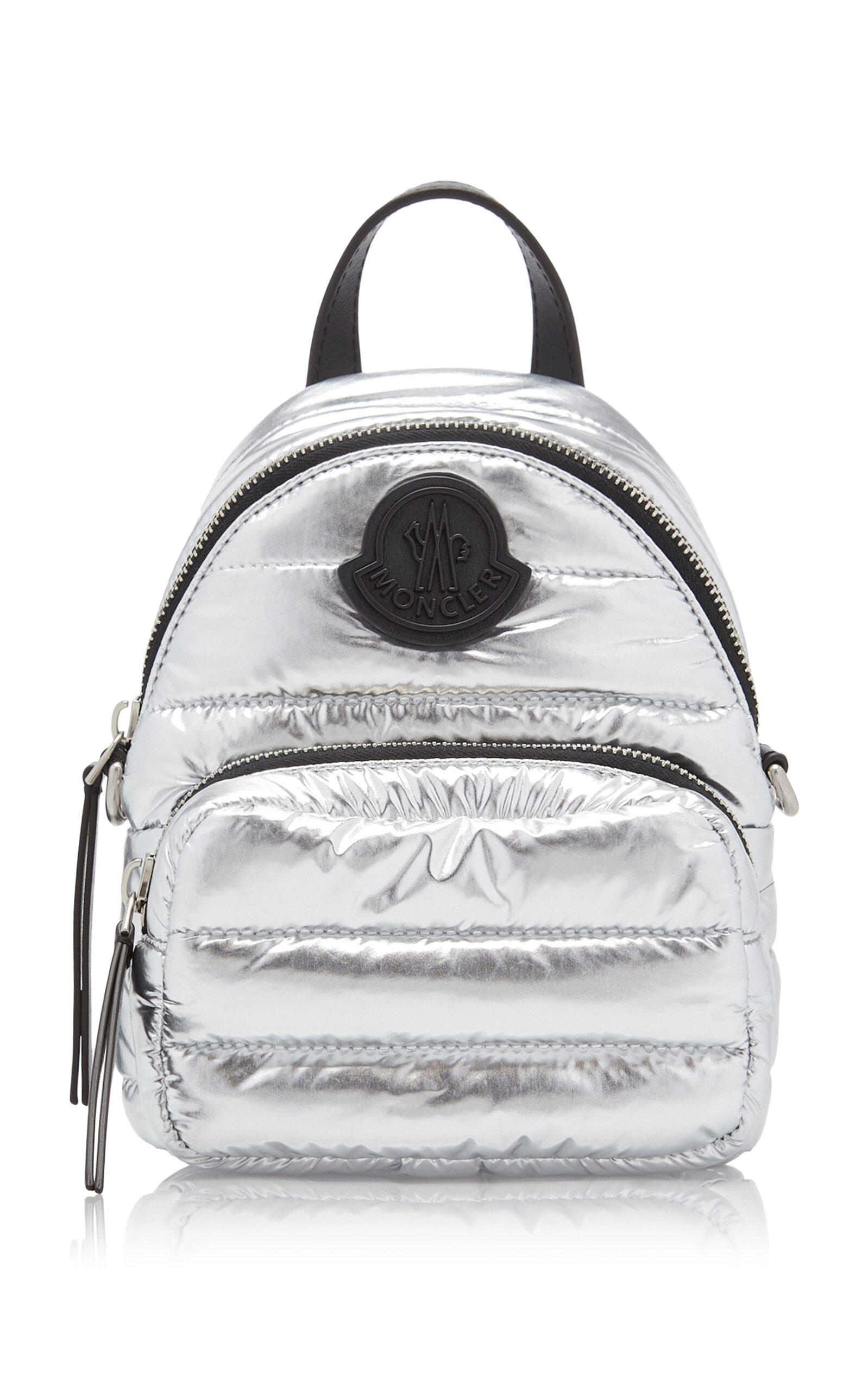 Kilia Small Metallic-Nylon Crossbody Bag