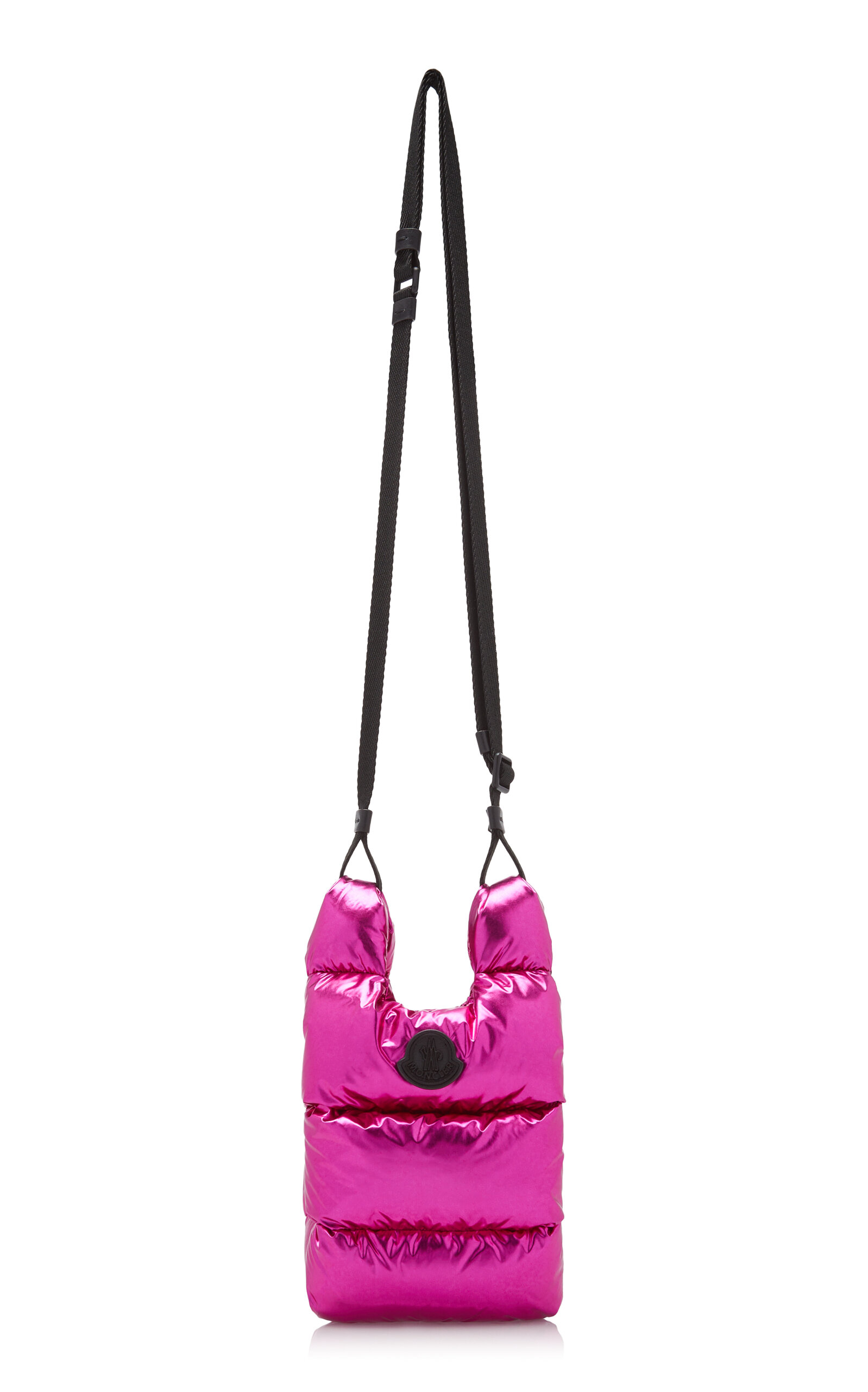 Legere Small Metallic-Nylon Crossbody Bag