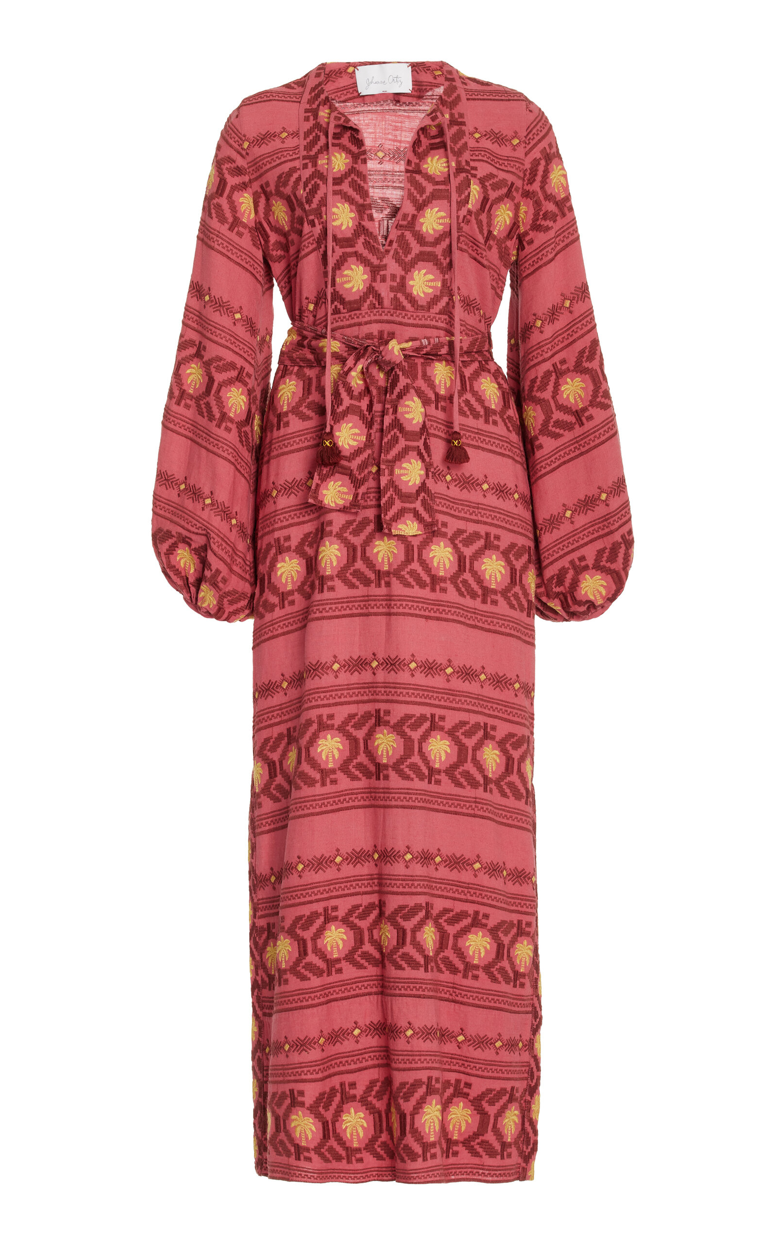 Johanna Ortiz Sapa Inca Tunic Dress In Pink