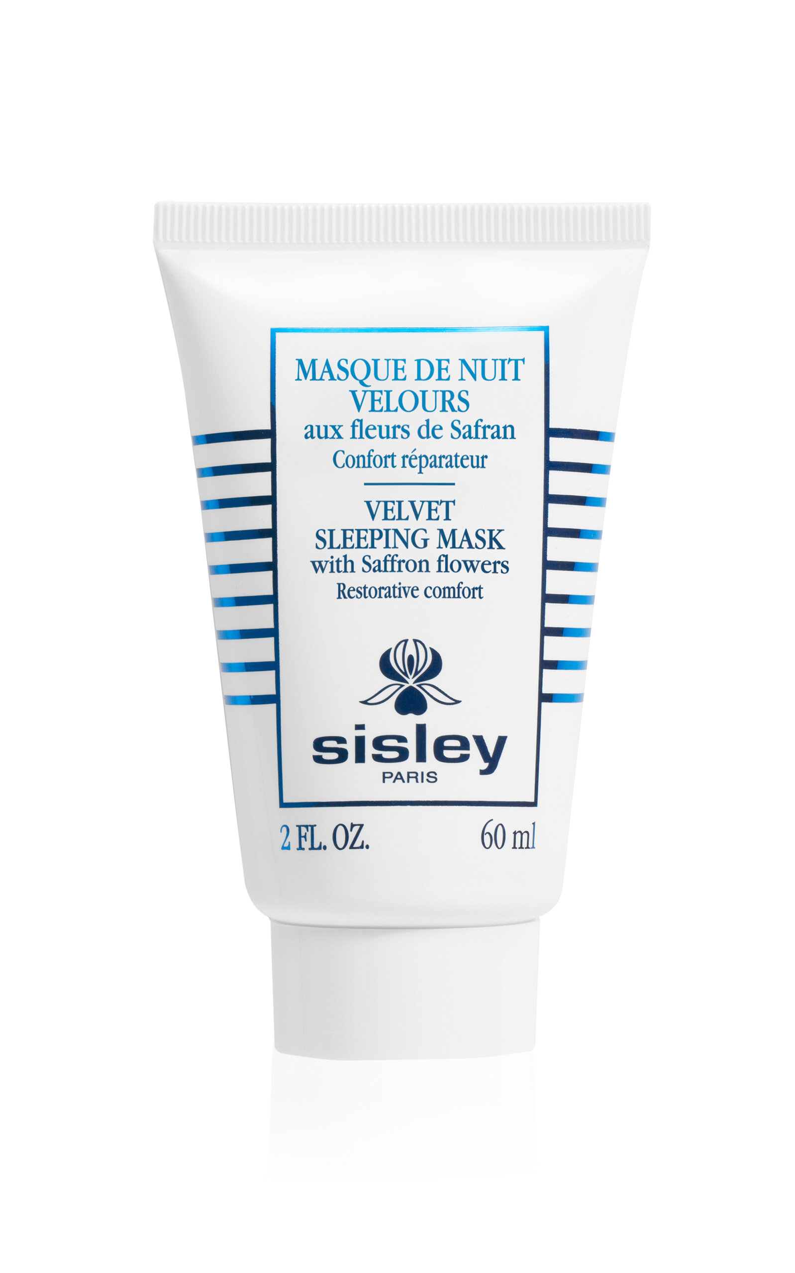 Velvet Sleeping Mask with Saffron Flowers