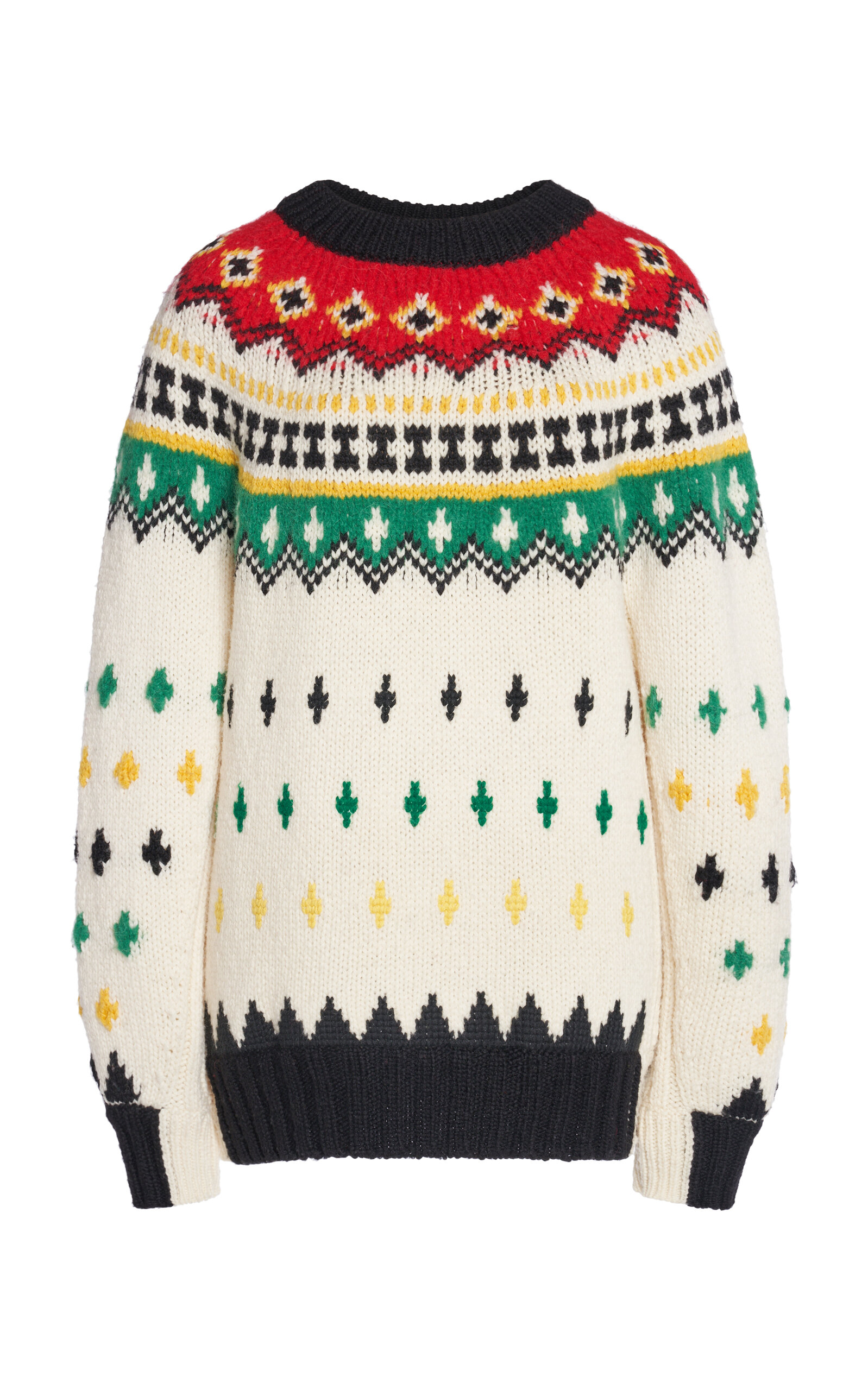 Moncler Grenoble Wool-Blend Sweater - Multi