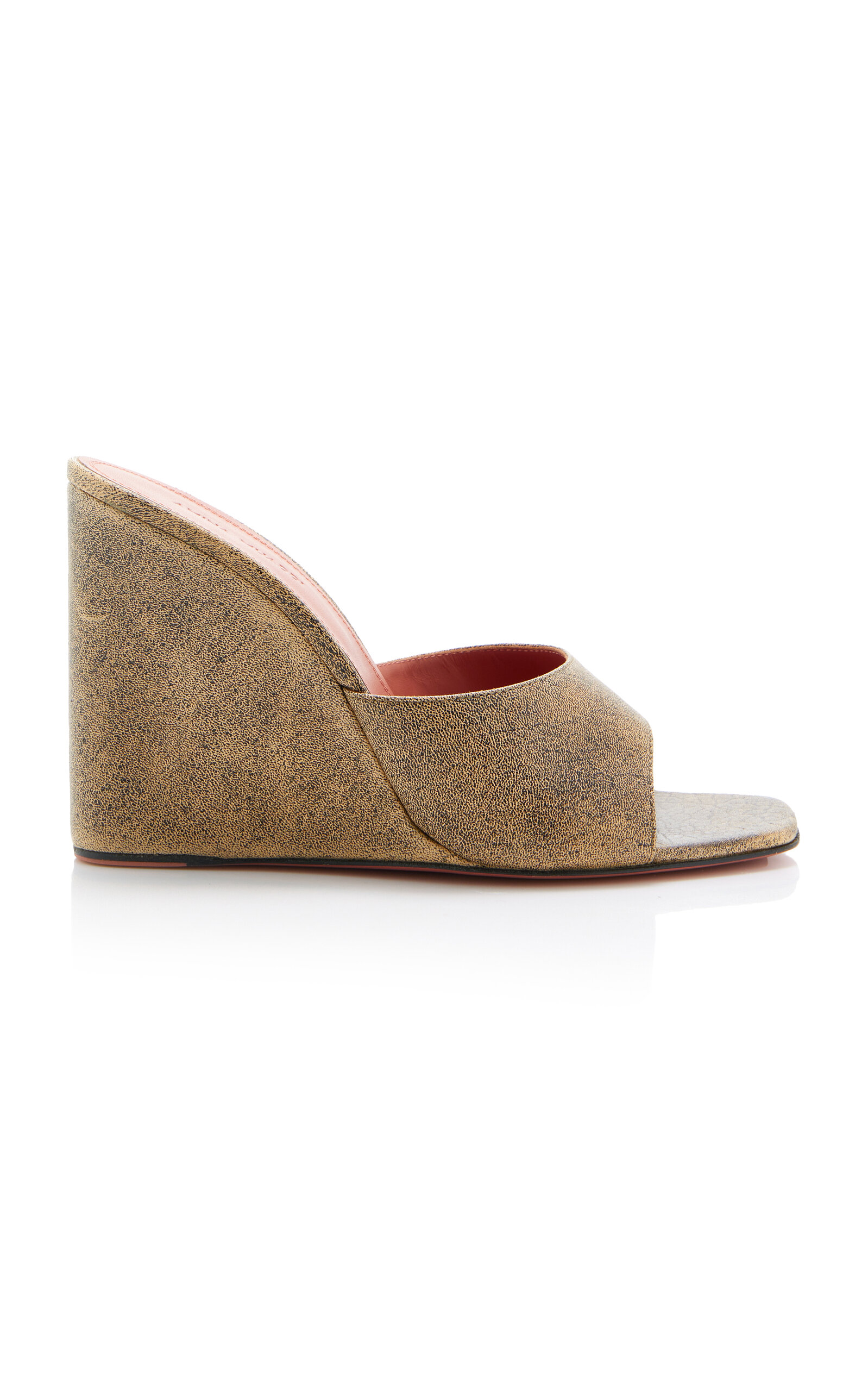 Lupita Leather Wedge Sandals