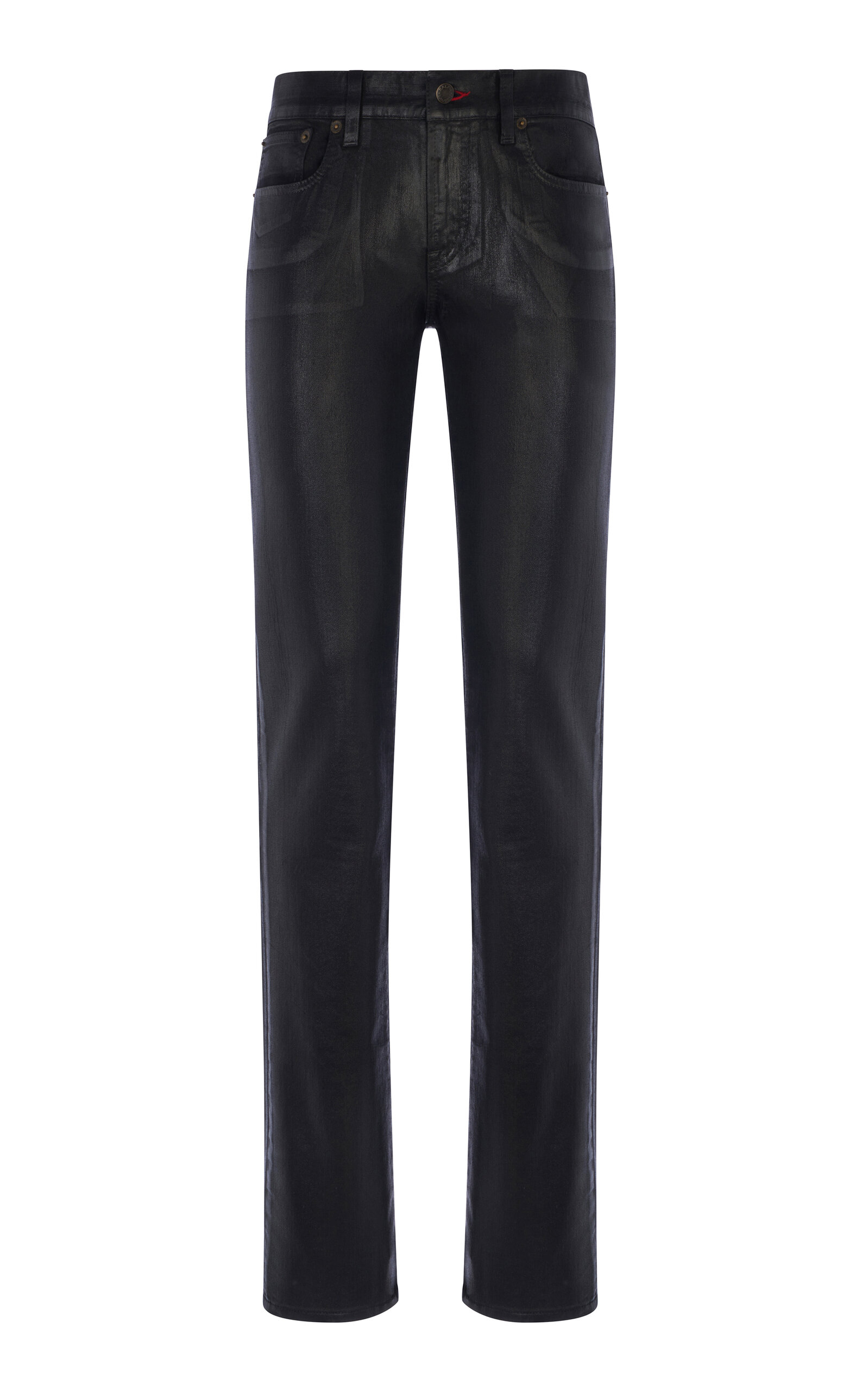POLO RALPH LAUREN WOMEN'S SHILAH WAXED DENIM SKINNY JEANS 