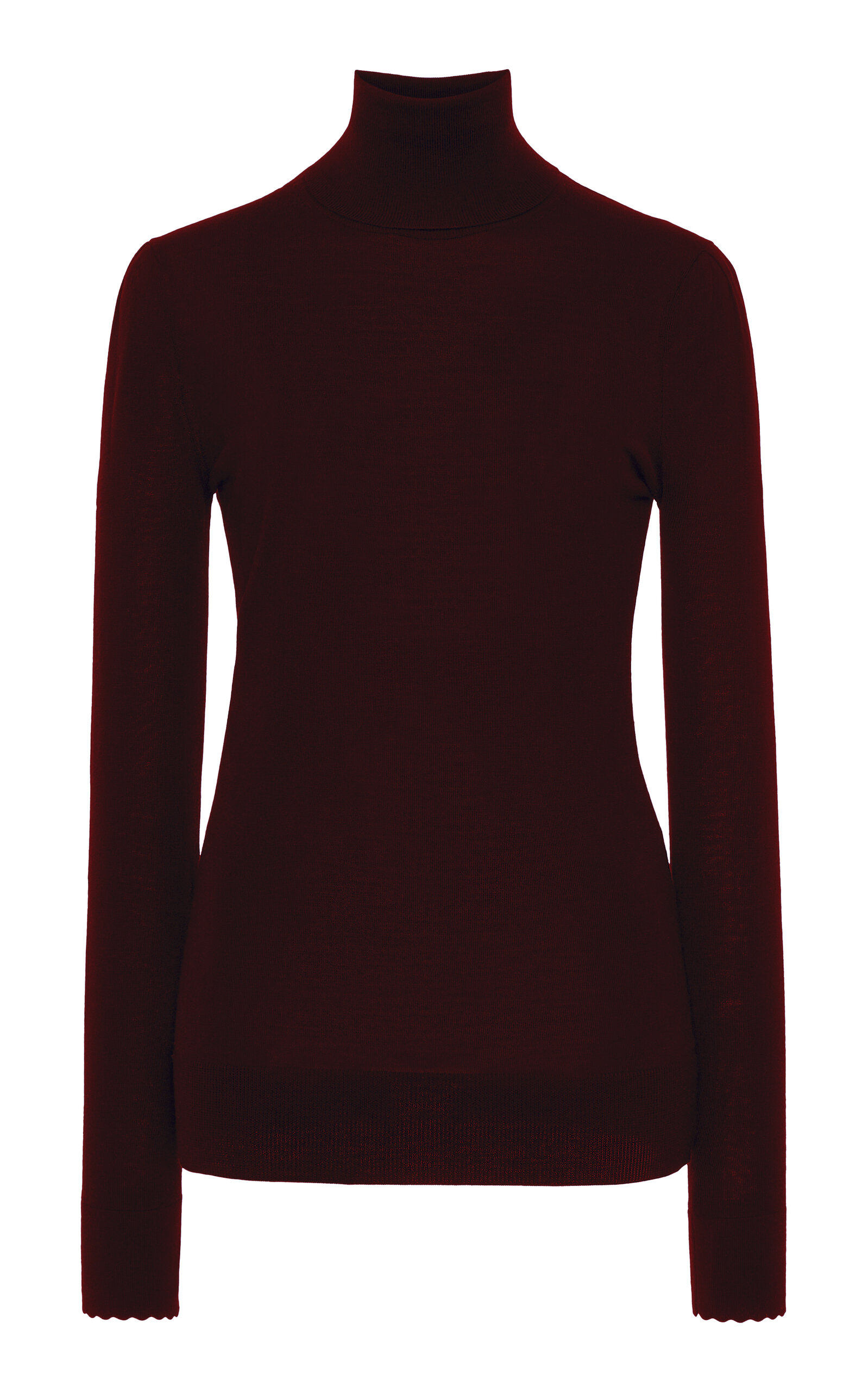 CHLOÉ SUPERFINE WOOL TURTLENECK SWEATER