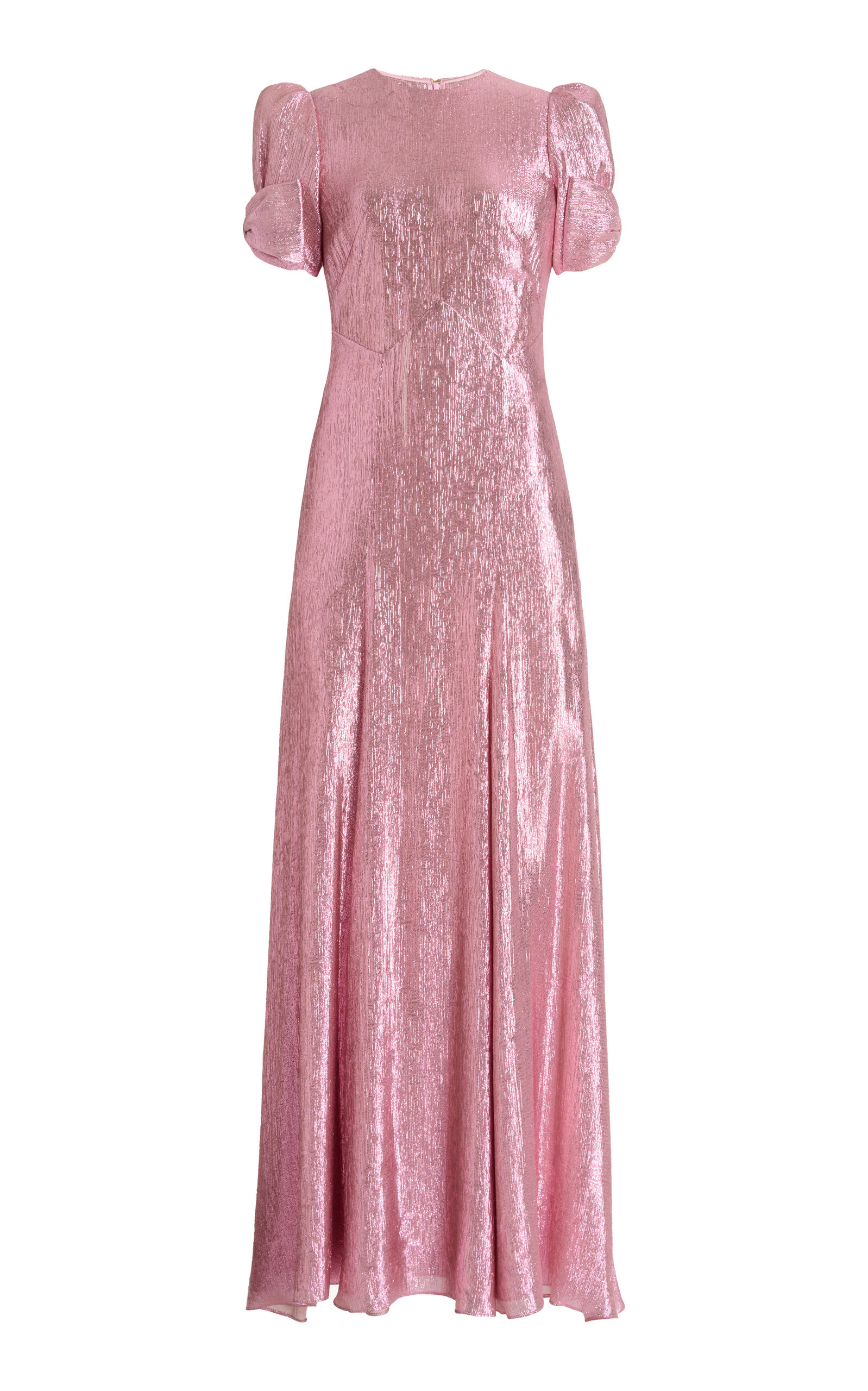 The Vampire's Wife The Poison Flower Lamé Dress In Pink | ModeSens