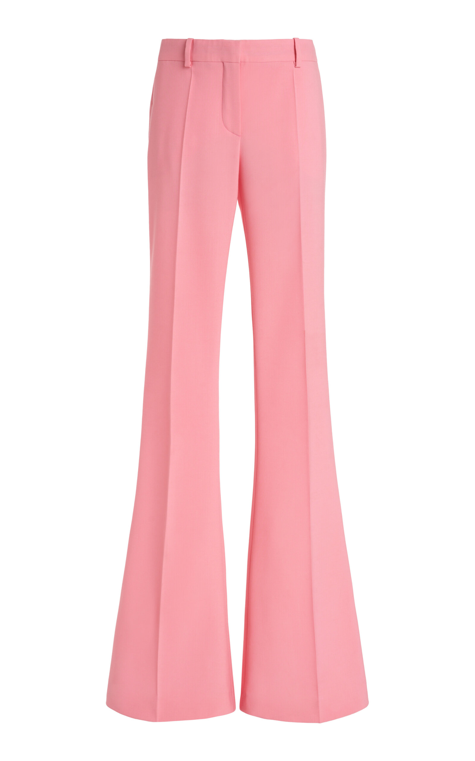 Versace Women's Wool Flared-Leg Trousers