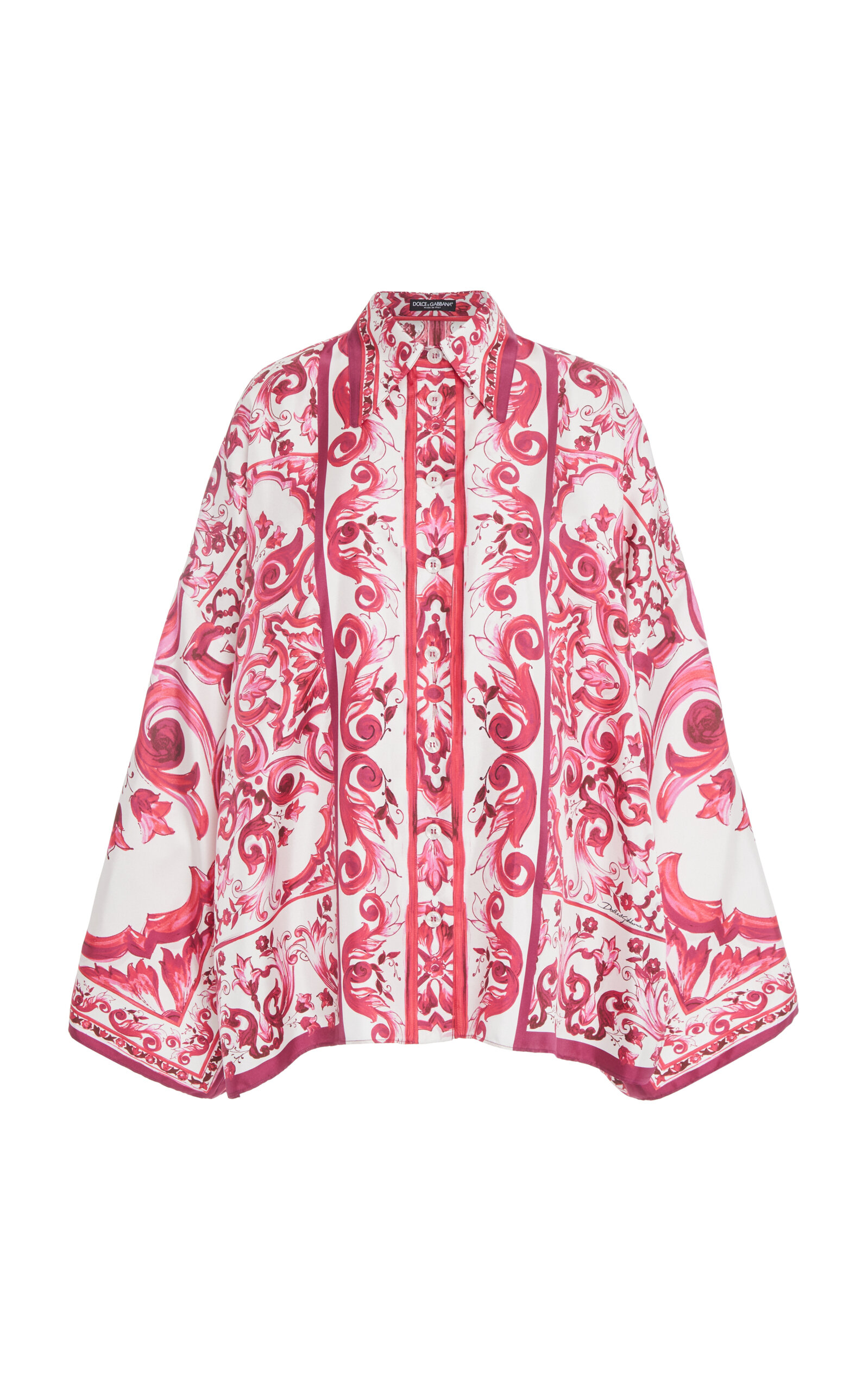 Dolce & Gabbana Women's Silk Button-Down Shirt