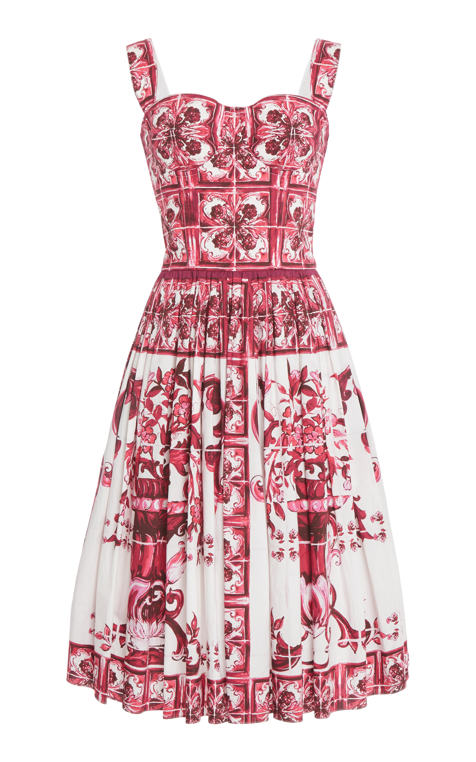 Dolce & Gabbana Women's Cotton Poplin Midi Dress