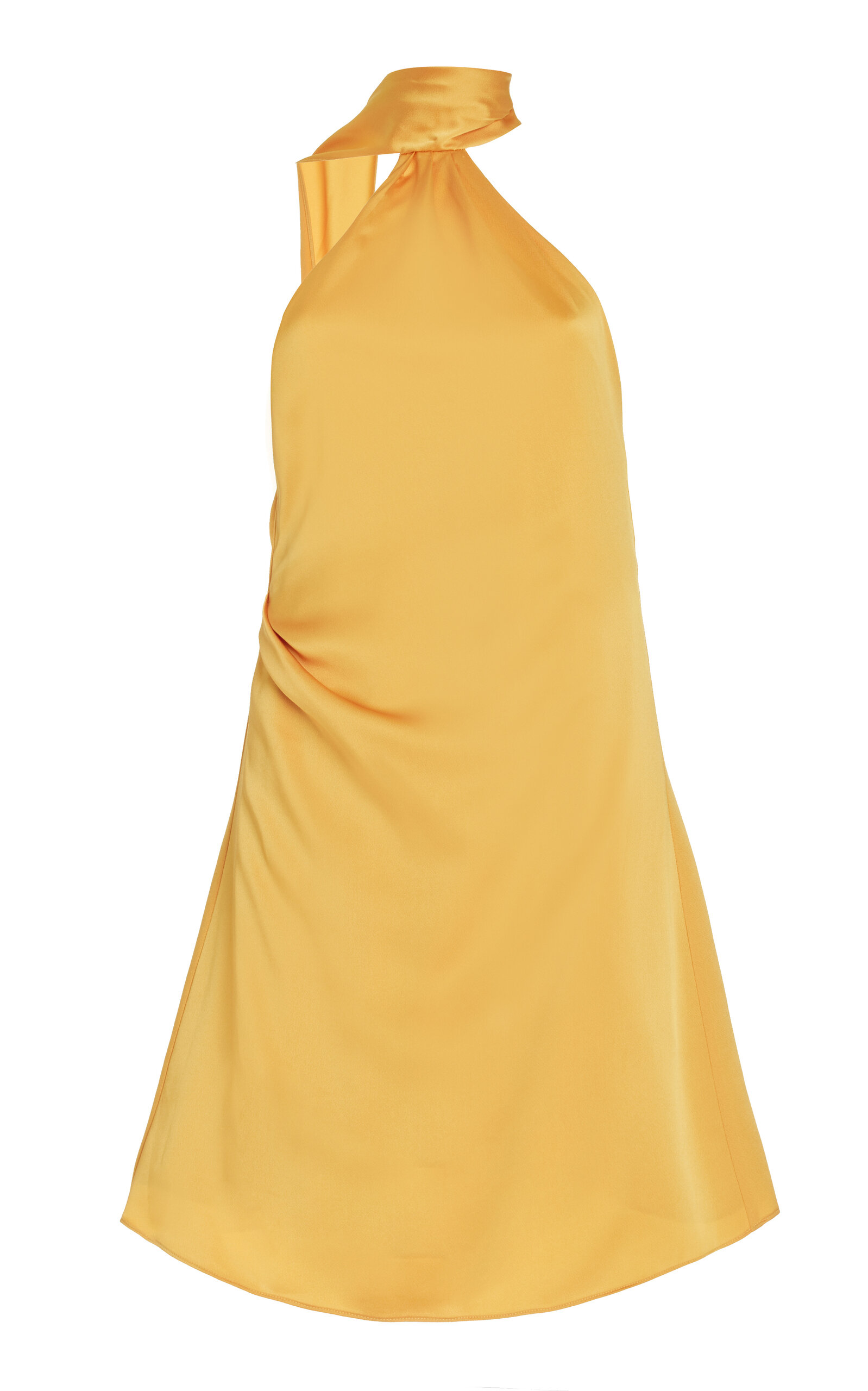 Simkhai Jade Draped Mini Dress In Gold