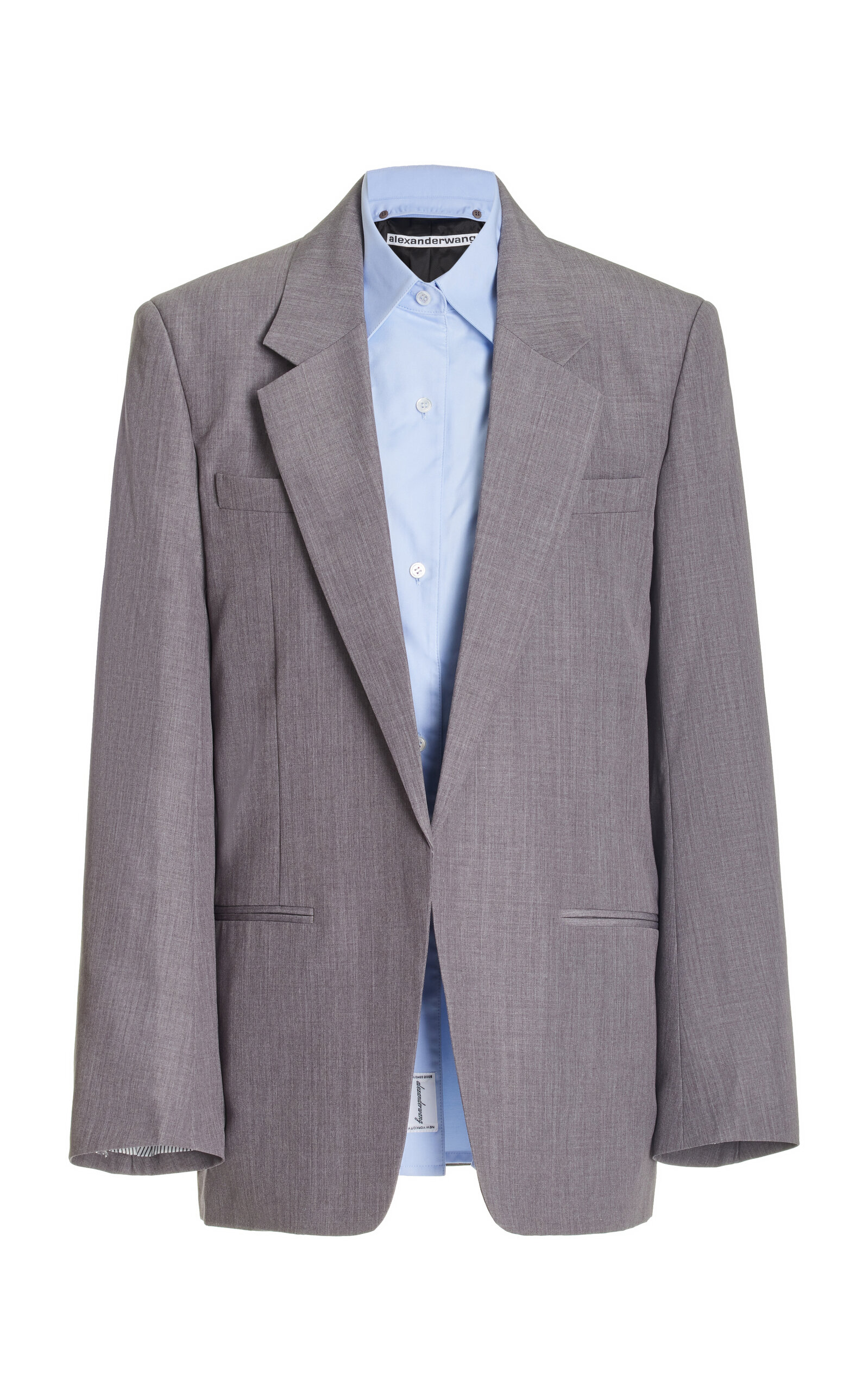 Convertible Oversized Blazer and Shirt