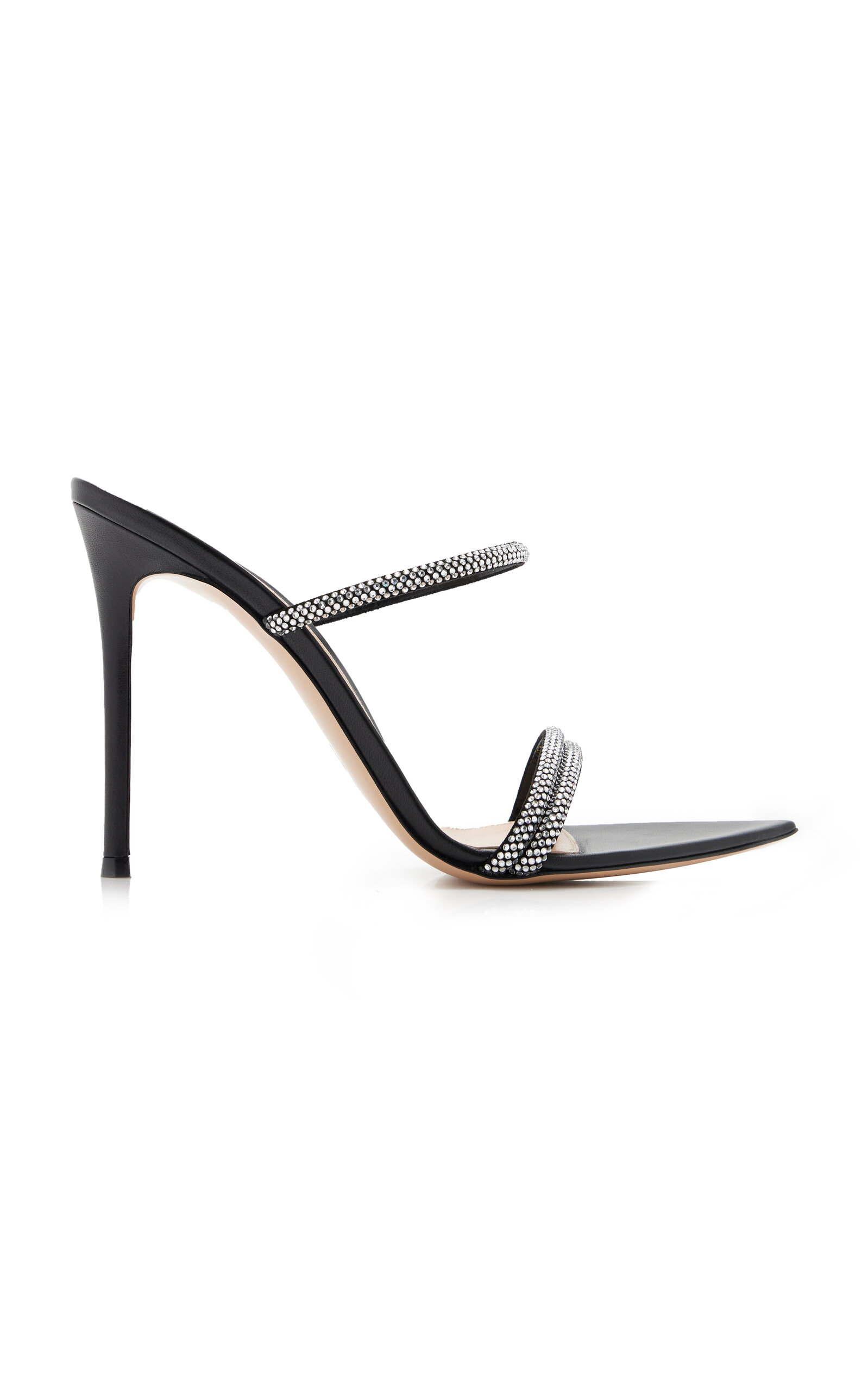 Gianvito Rossi 'cannes' Mules In Black