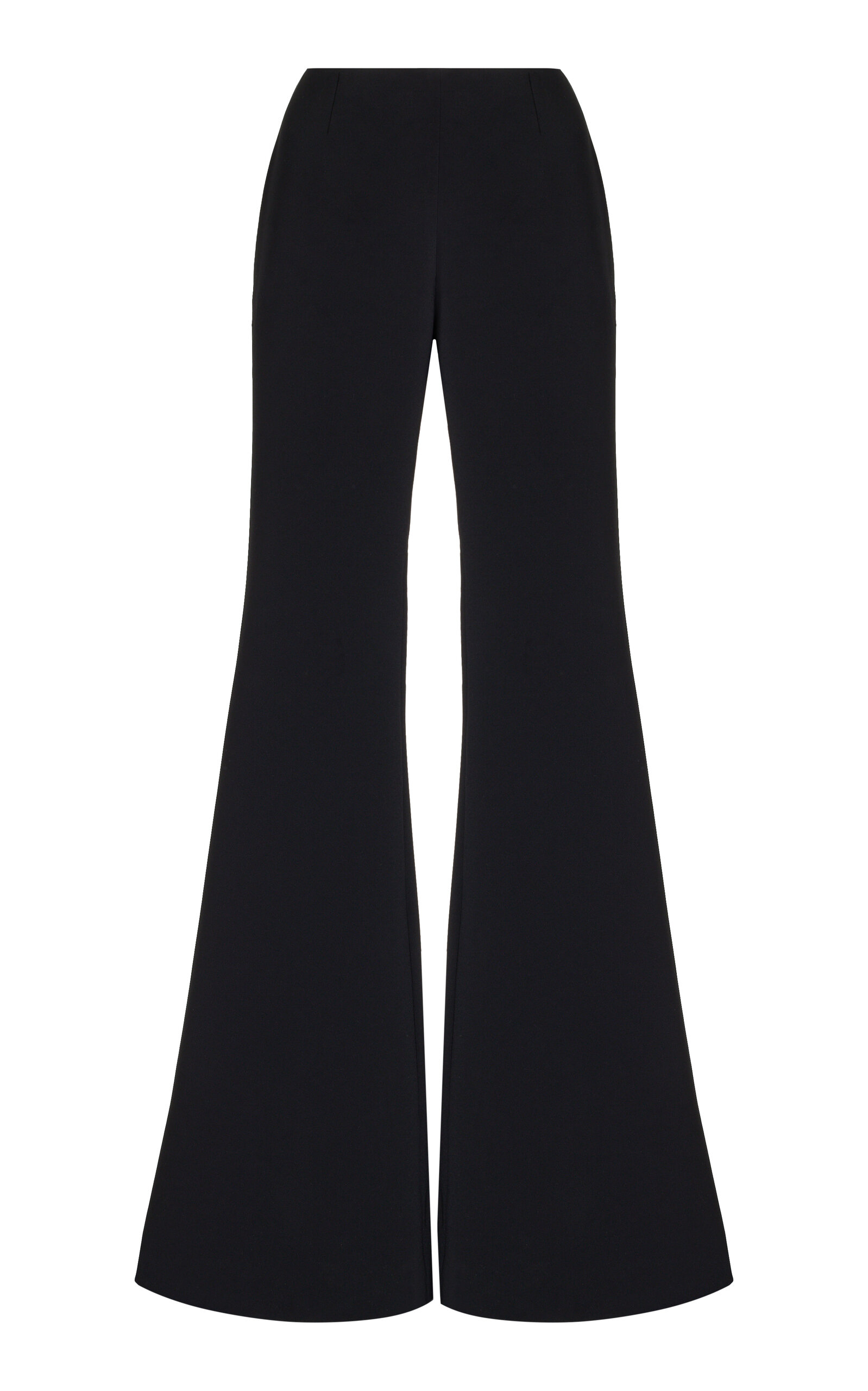 Carolina Herrera Low-rise Flared Pants In Black