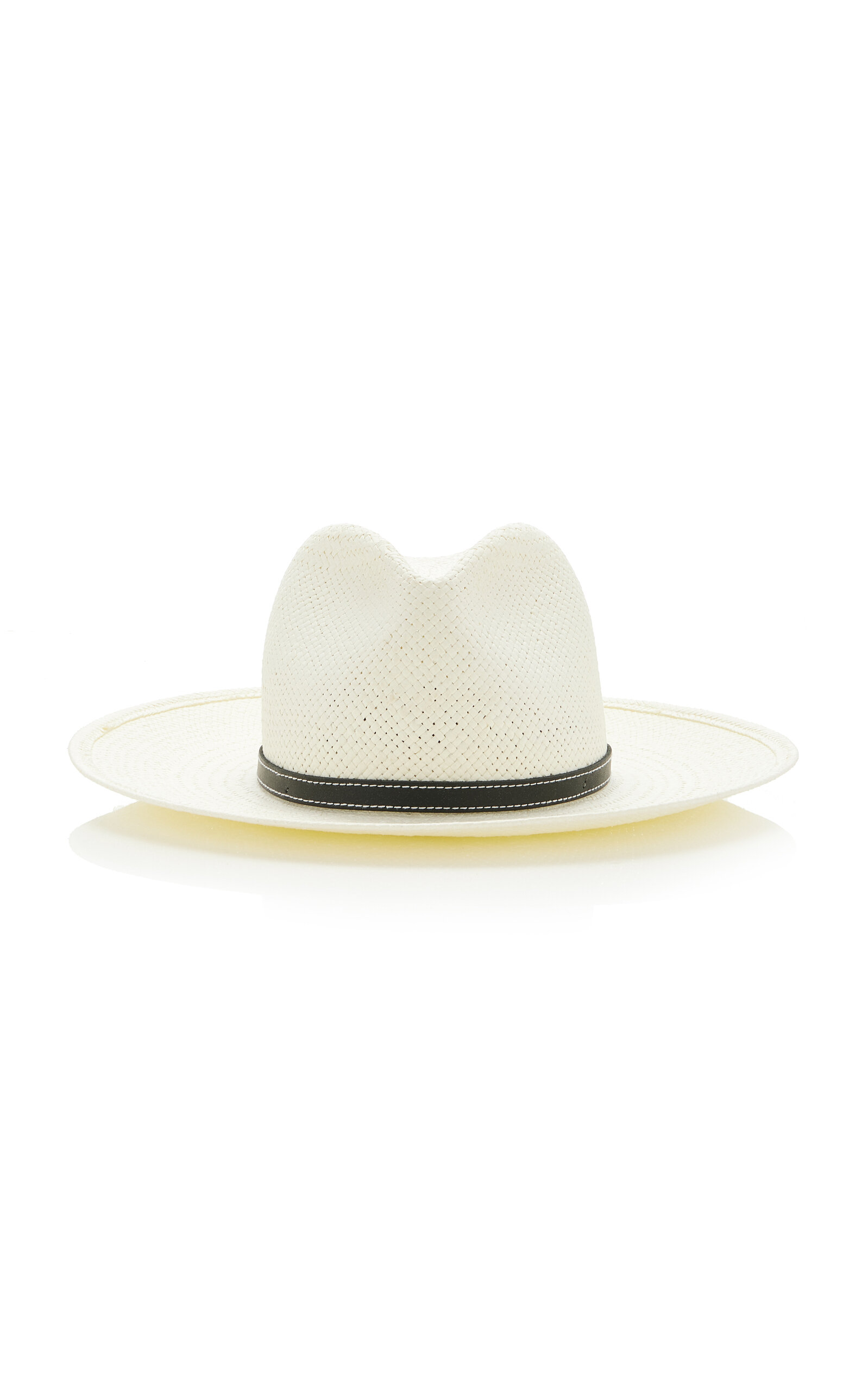 Janessa Leone Rhodes Packable Hat In White