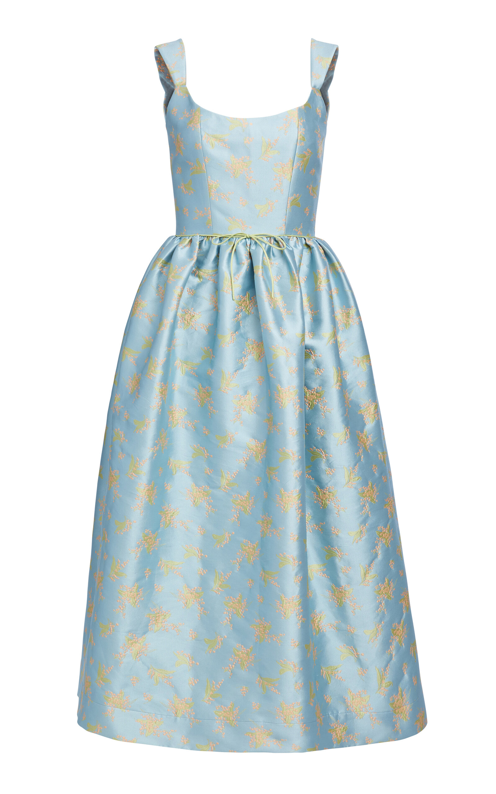 Markarian Women's Apple Floral-Brocade Midi Dress