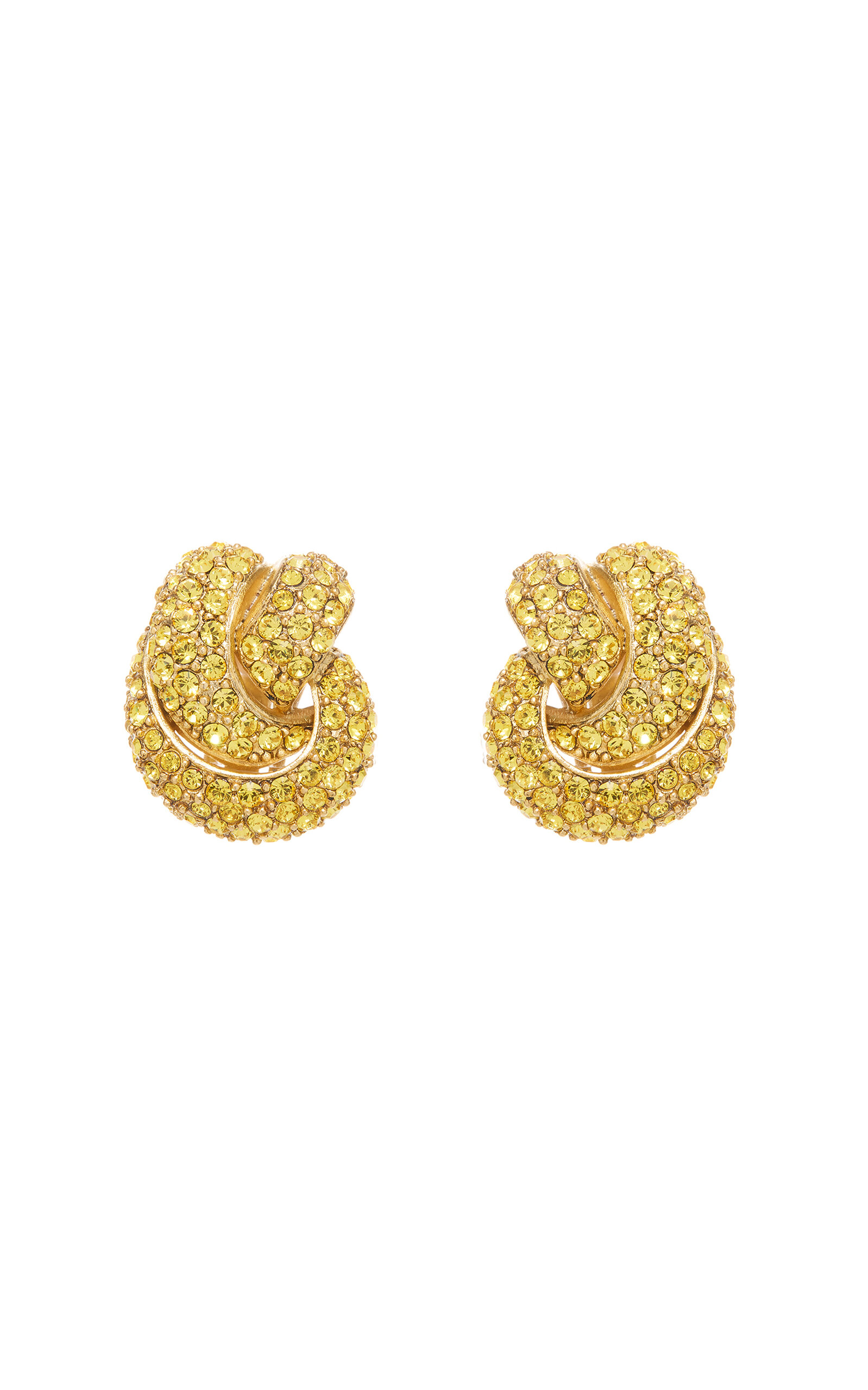 Oscar De La Renta Women's Knot Clip-on Earrings In Gold