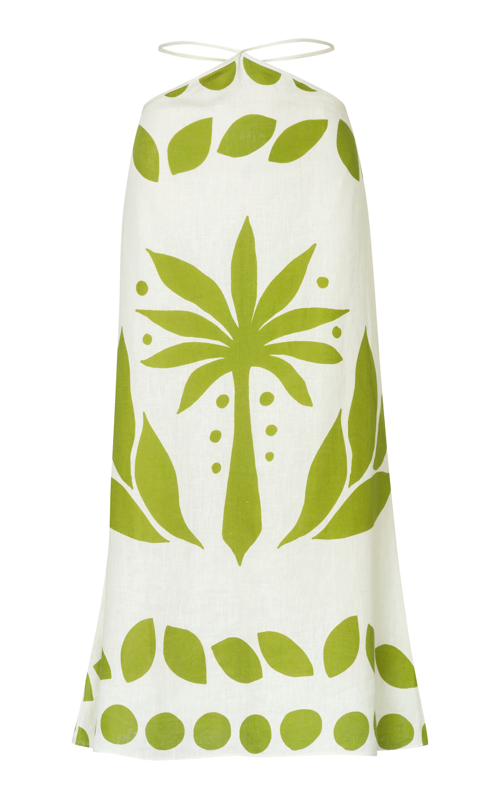 Providencia Linen Midi Skirt