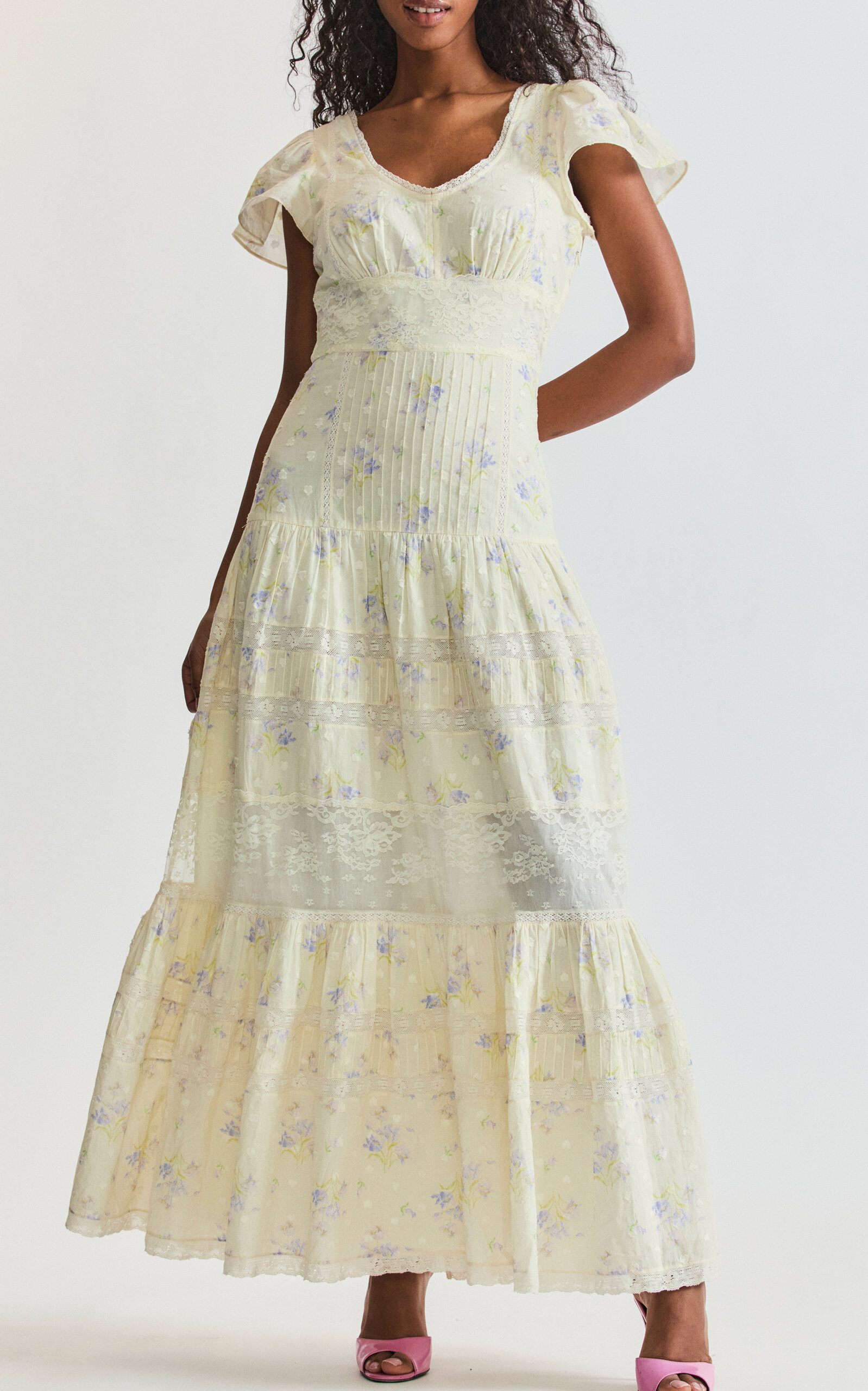 Loveshackfancy Women's Melinda Pintucked Cotton Midi Dress In Floral | ModeSens Loveshackfancy Women's Melinda Pintucked Cotton Midi Dress In Floral | ModeSens