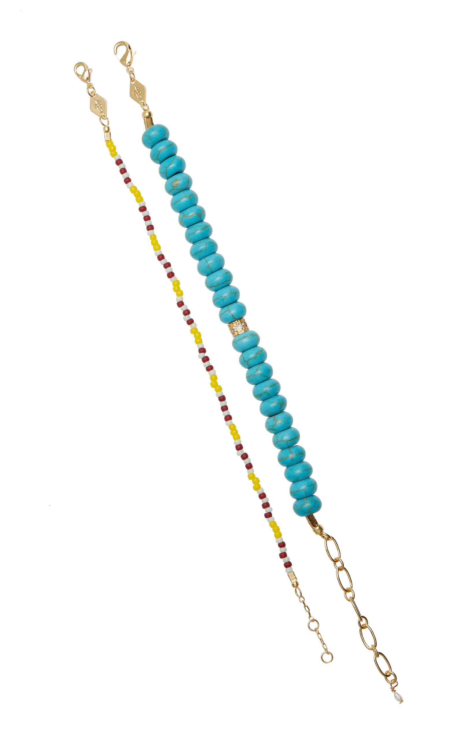 Anni Lu Pacifico And Surfs Up Bracelet Set In Multi