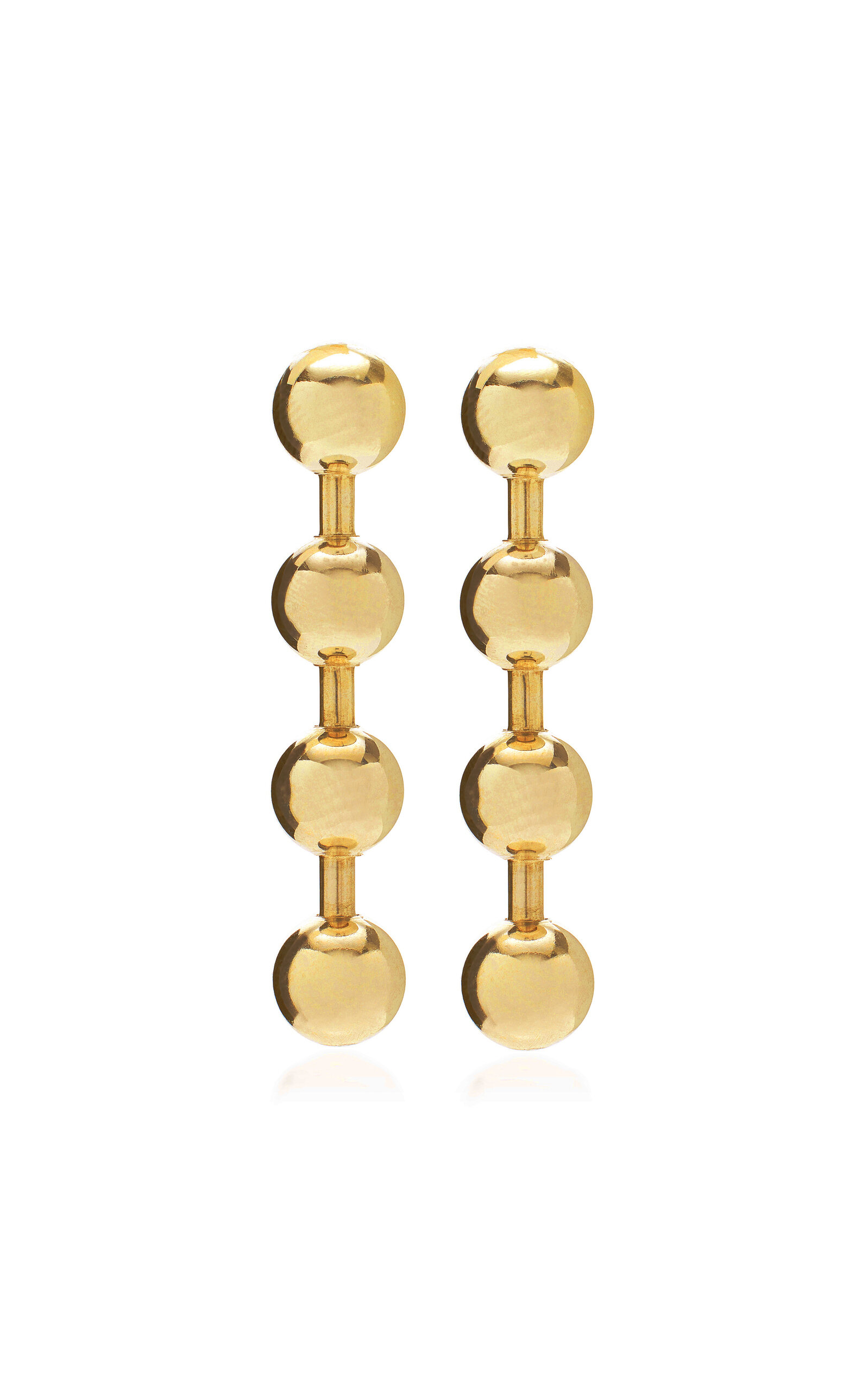 Exclusive XL Ball 14K Yellow Gold Earrings
