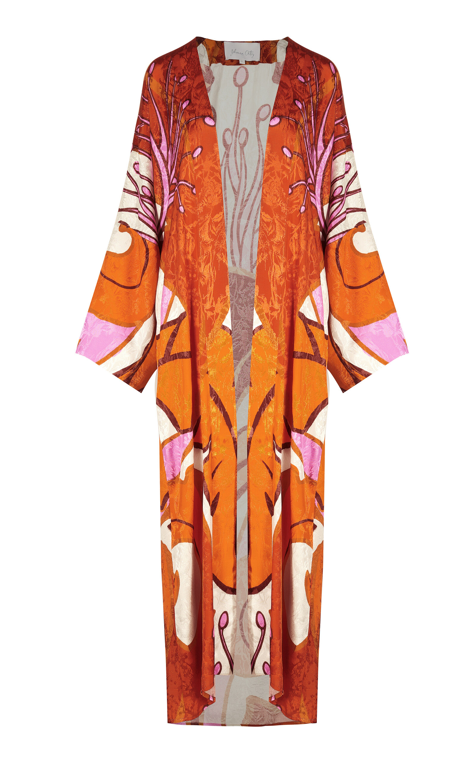 Johanna Ortiz Romance Fluviar Kimono In Multi