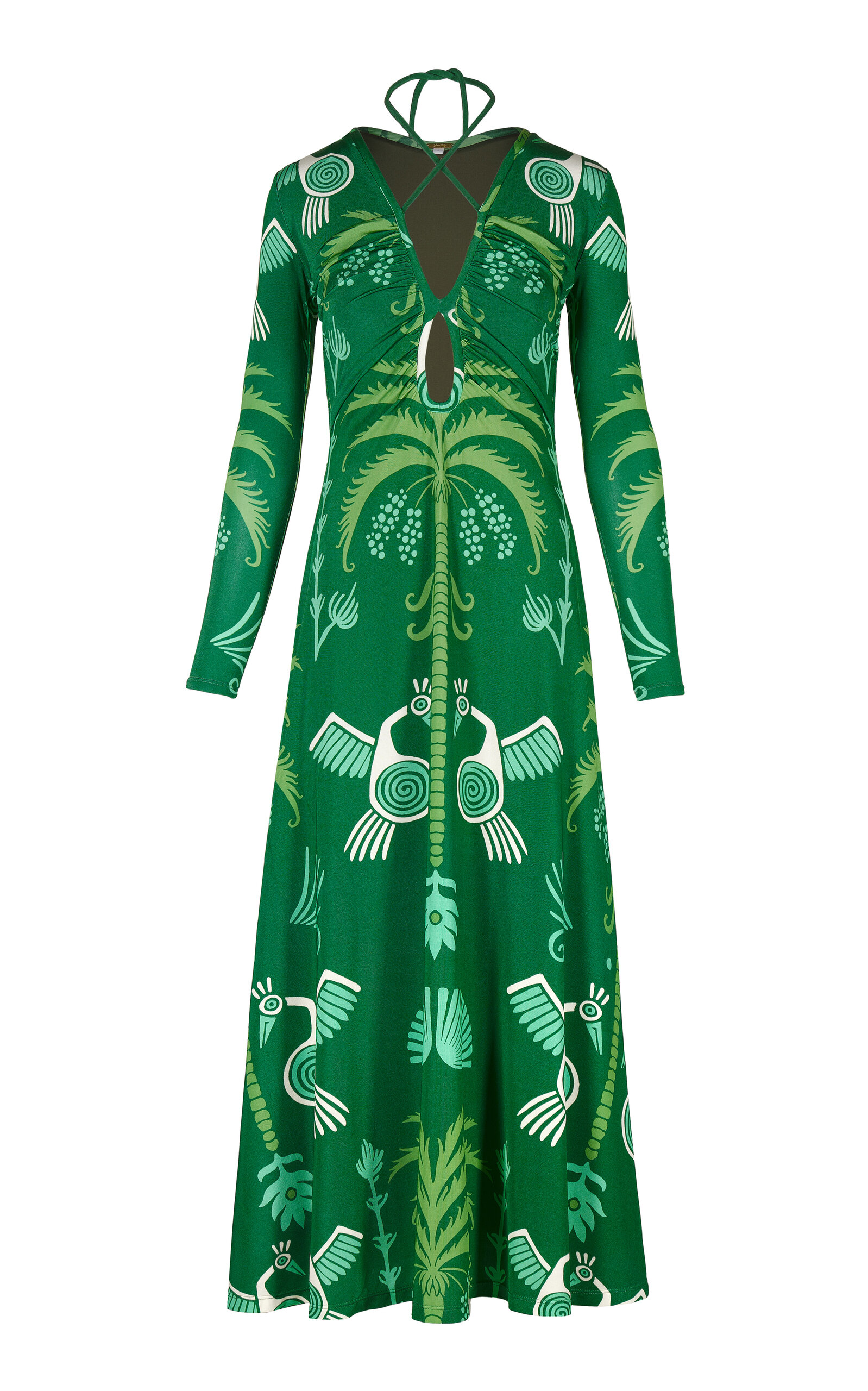 Johanna Ortiz Women's Spiral Nebulas Midi Dress In Multi | ModeSens