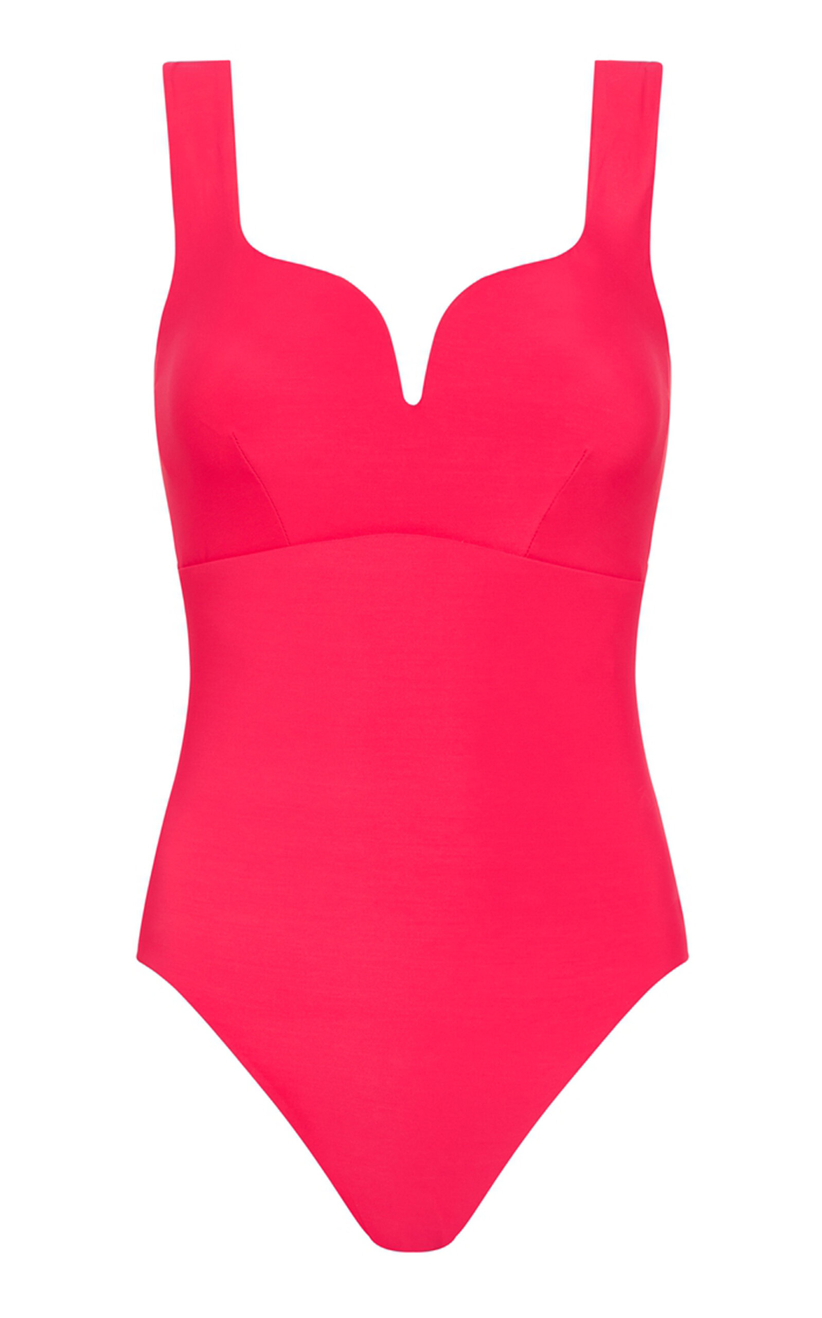 Bondi Born Eleanor Underwire One-piece Swimsuit In Pink
