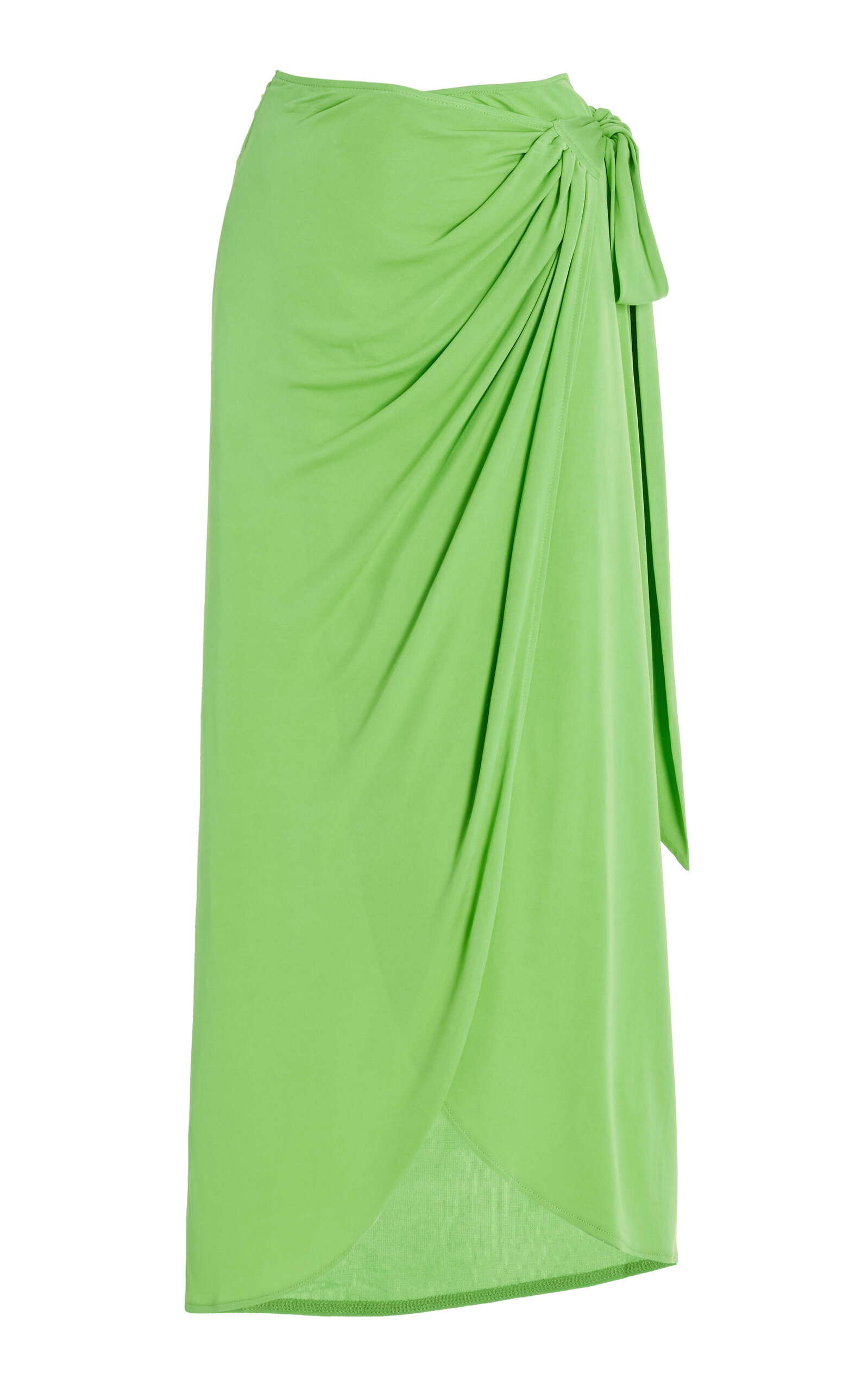 STAUD Women's Angelica Jersey Maxi Wrap Skirt