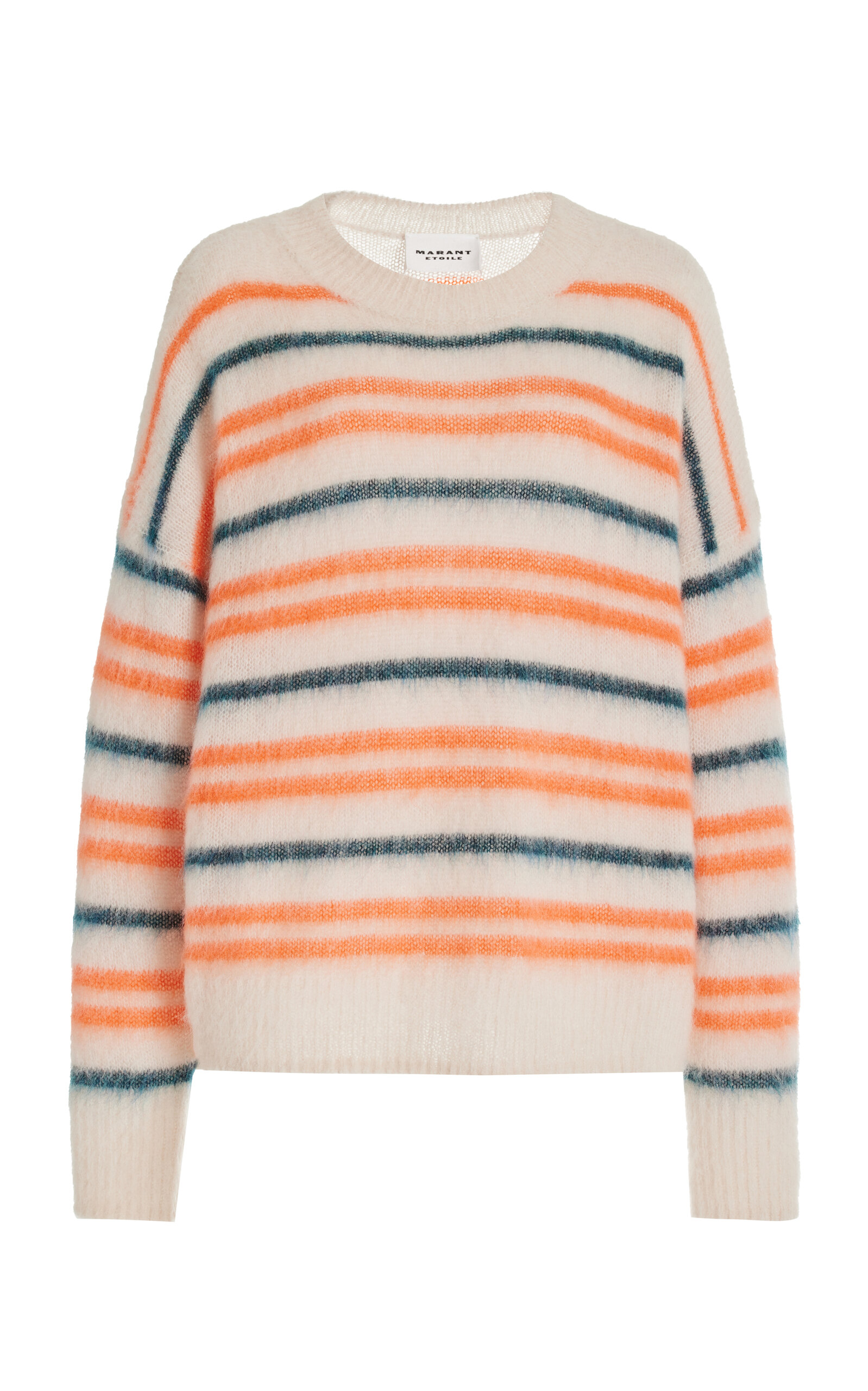 Isabel Marant Étoile Isabel Marant Etoile Drussell Mohair & Wool-blend Sweater In Orange