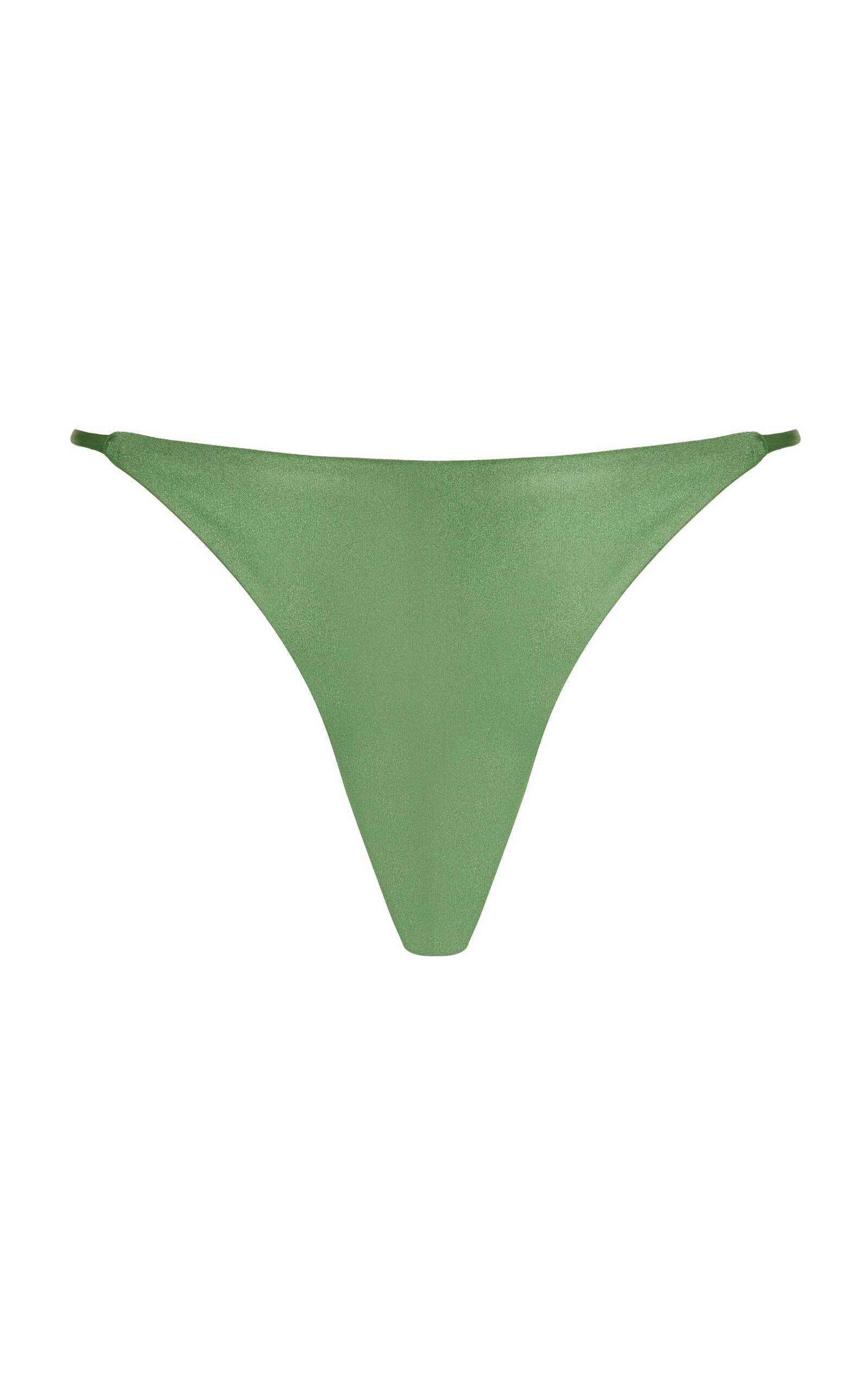 JADE SWIM - Bare Minimum Bikini Bottom - Green - L - Moda Operandi
