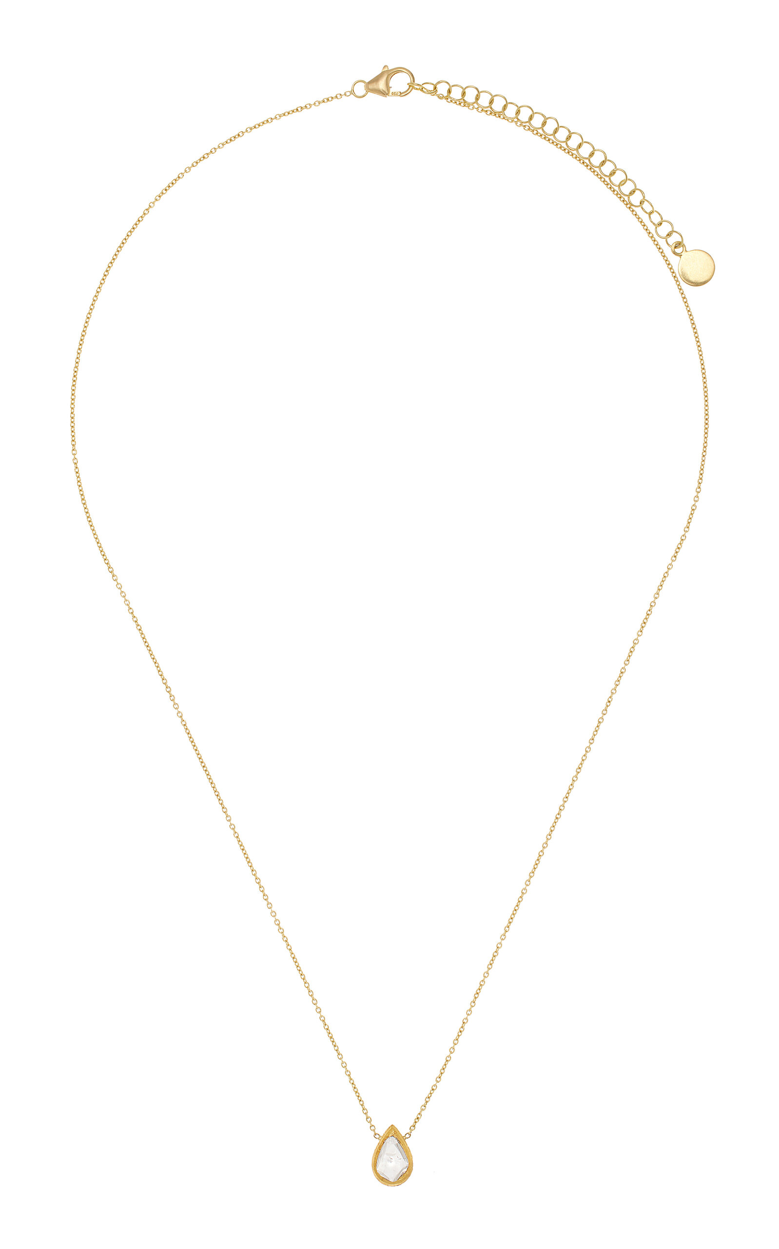 Amrapali 18K Yellow Gold And Kundan Diamond Necklace - Gold - OS - Moda Operandi