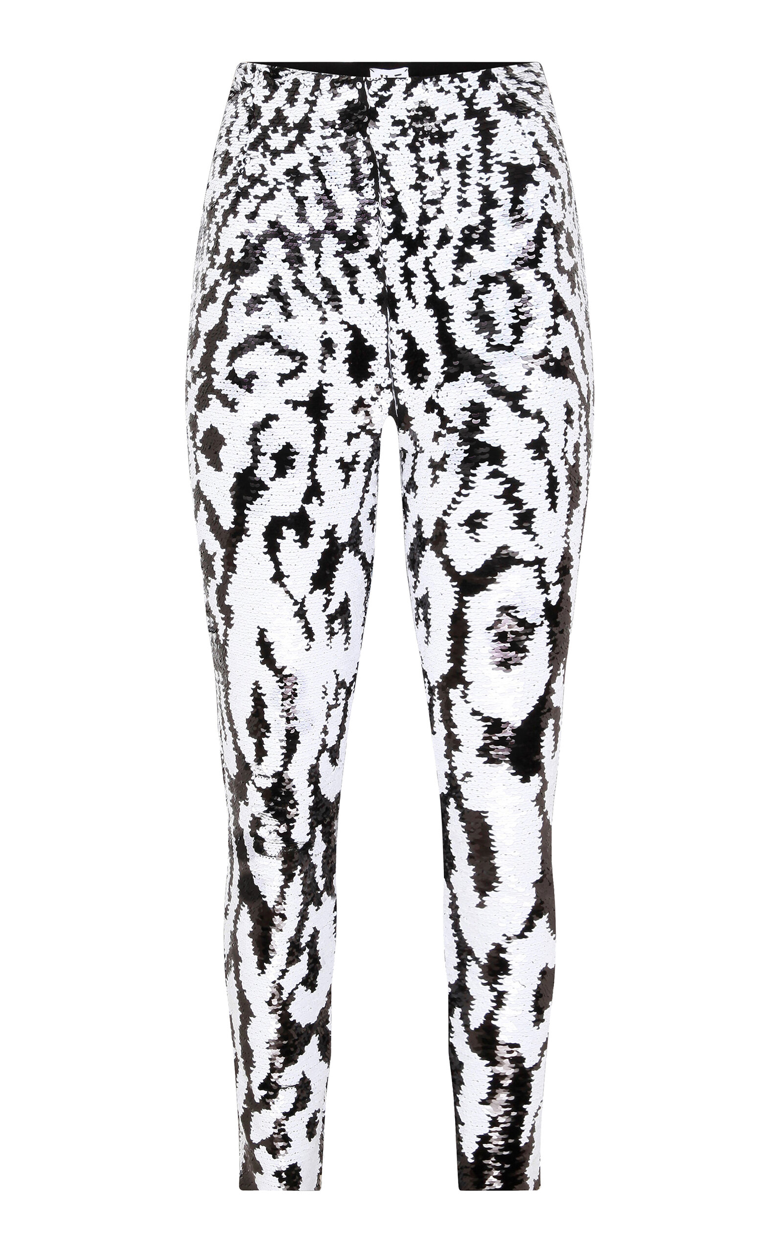 . Nas Sequin Cropped Pants