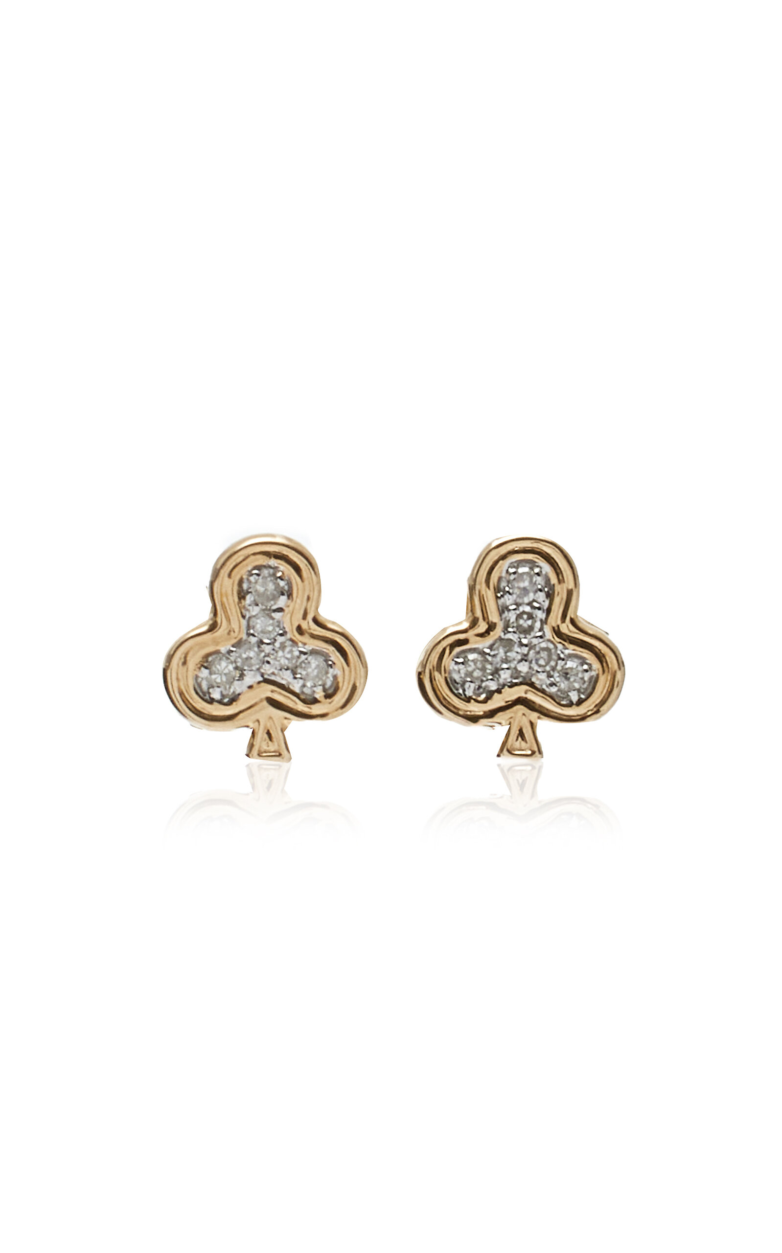 Shop Adina Reyter Women's Make Your Move 14k Yellow Gold Diamond Earrings