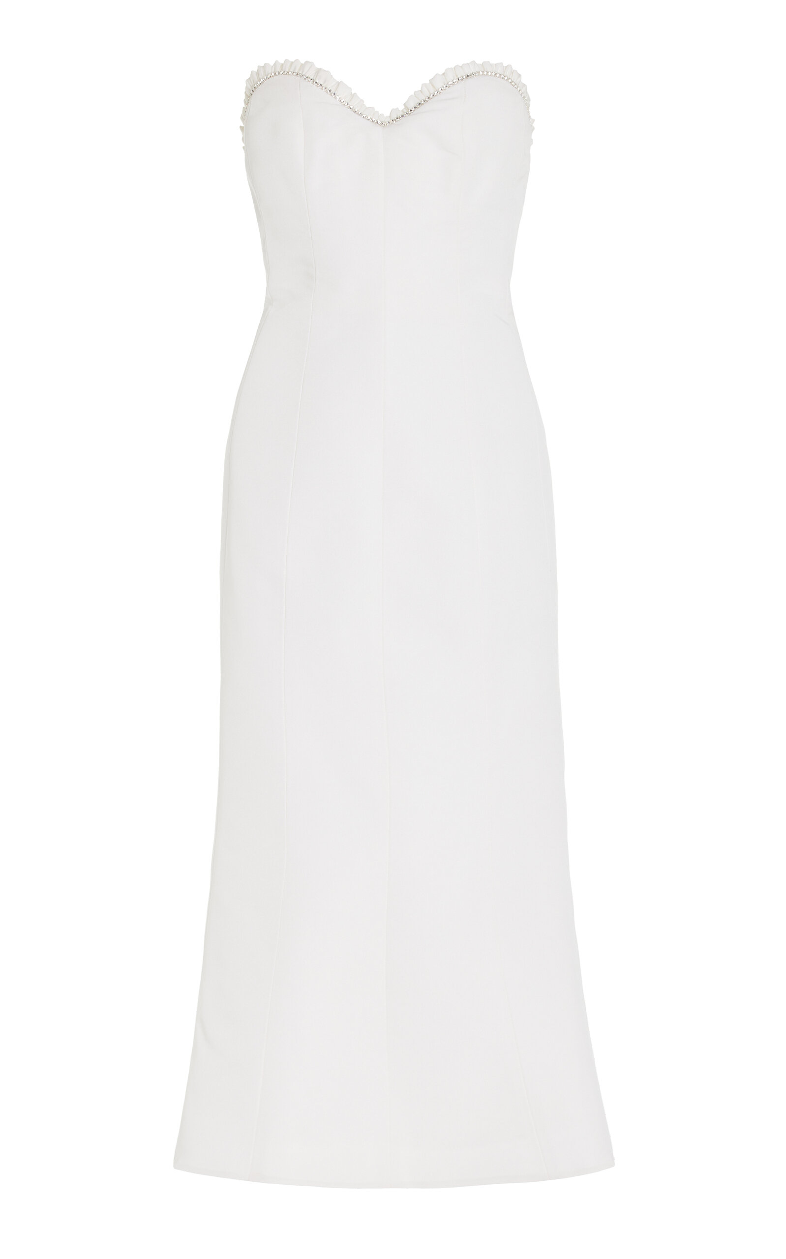 Markarian Women's Exclusive Odelina Crystal-Embellished Silk-Faille Midi Dress