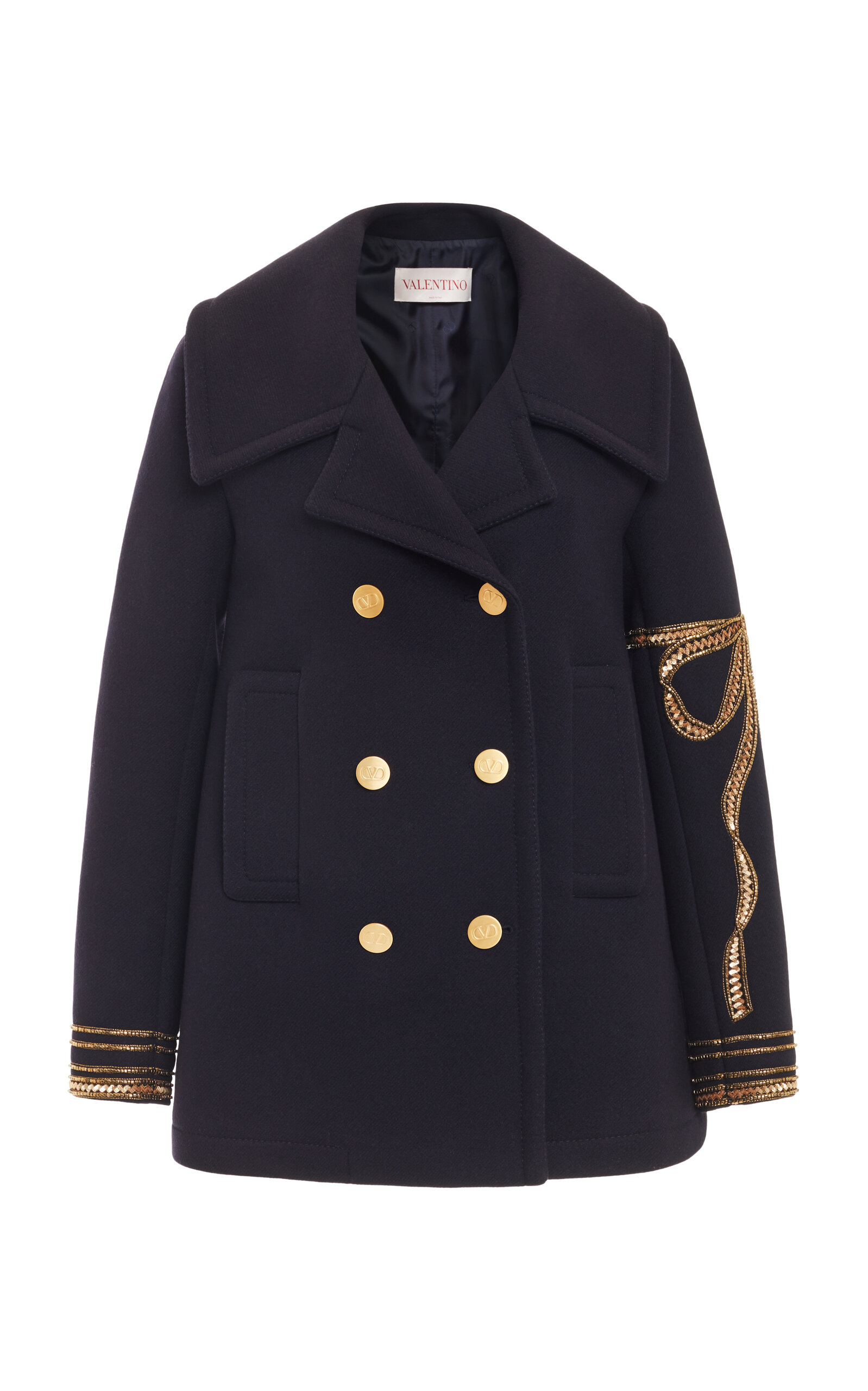 Valentino Women's Double Wool Military Jacket