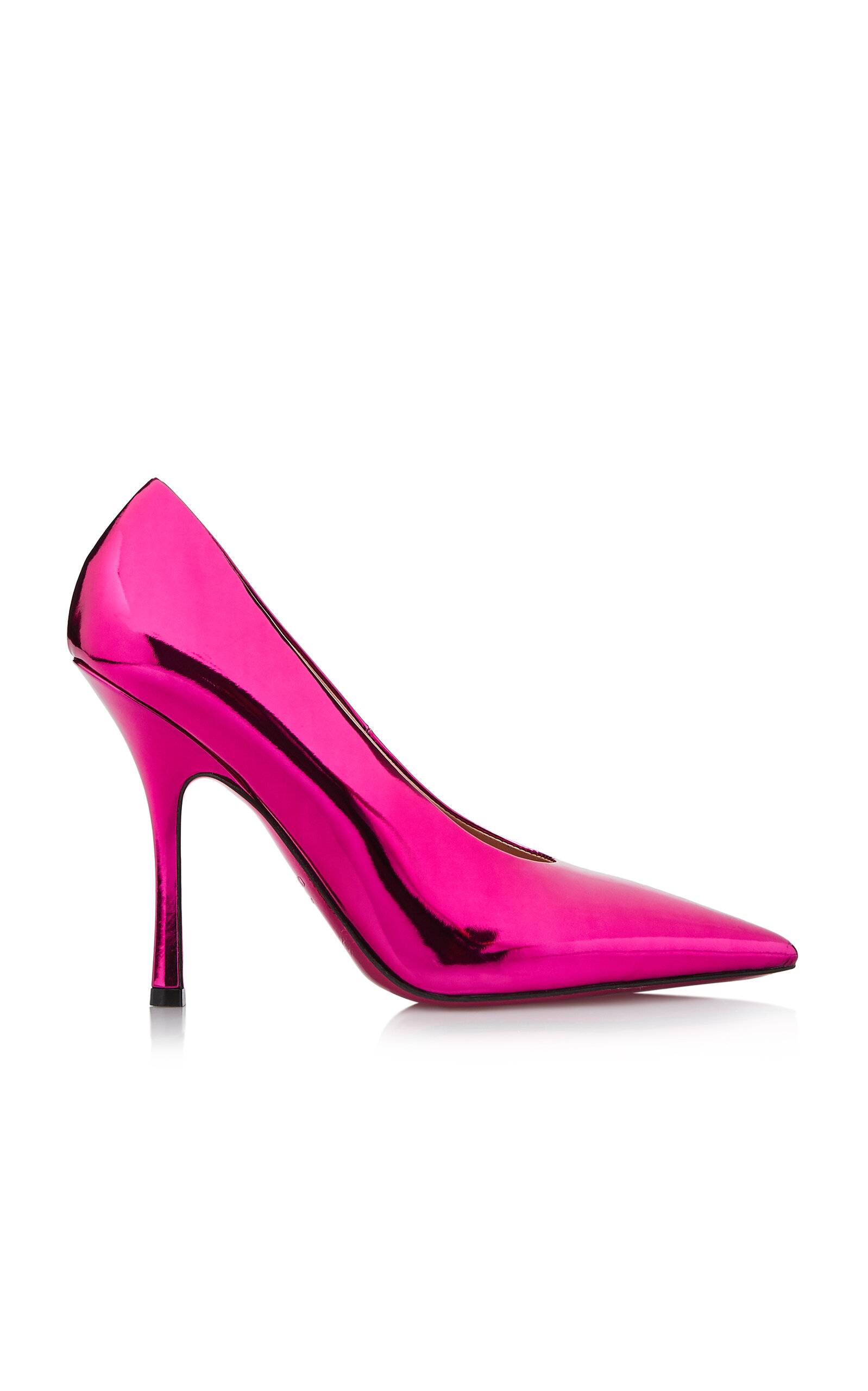 Valentino Garavani Women's  Nite-out Metallic Leather Pumps In Pink
