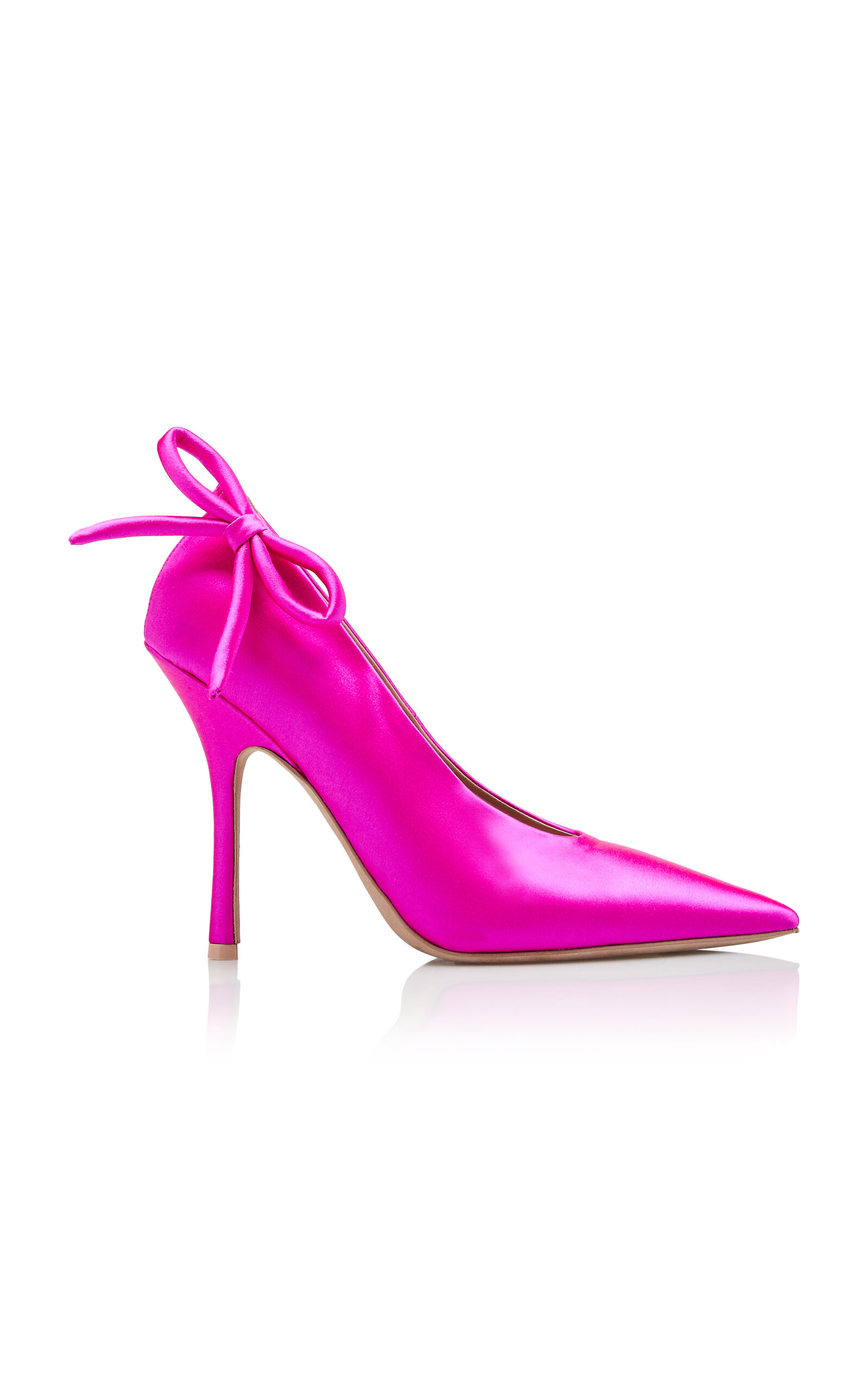 Valentino Garavani Women's  Nite-out Satin Pumps In Pink